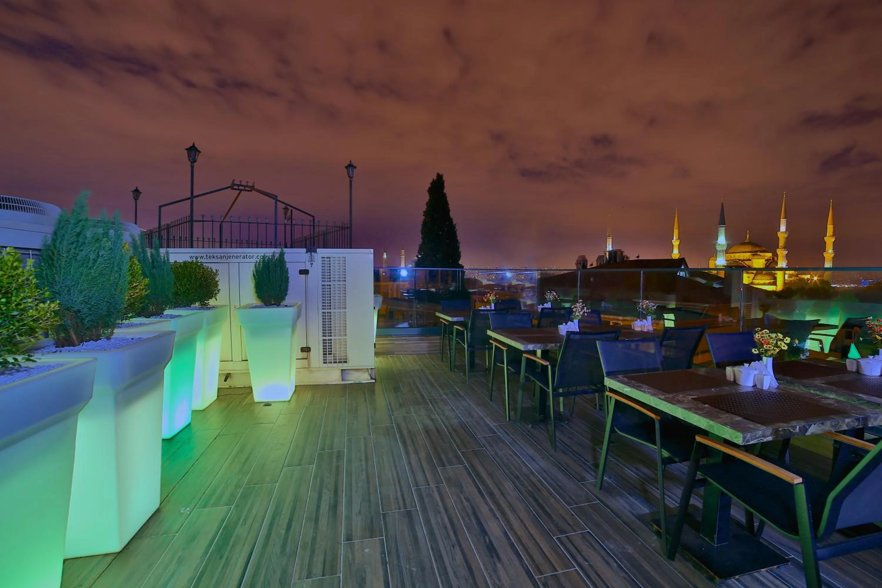 Balcony/Terrace in Hotel Perula & SPA