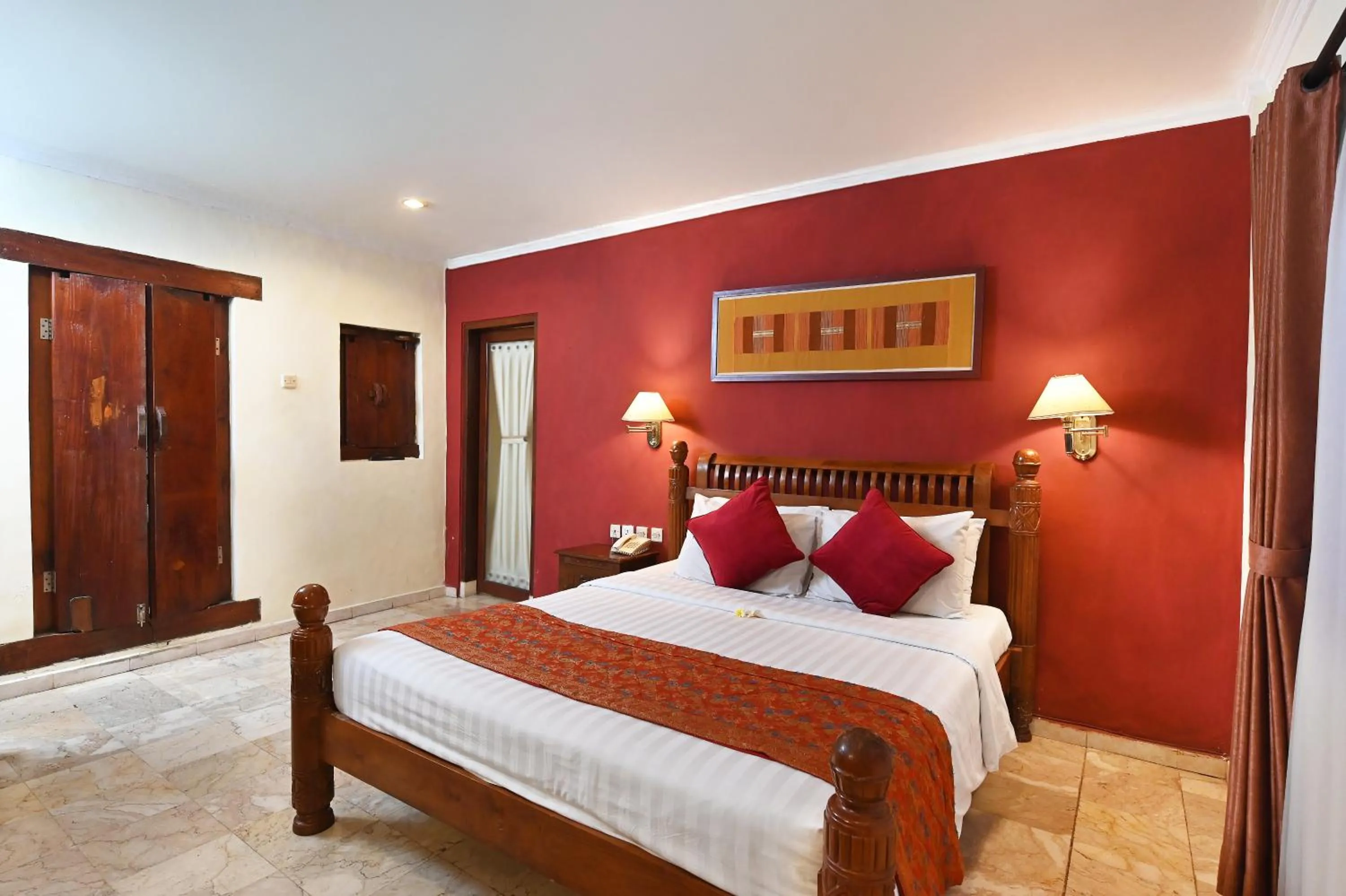 Bedroom, Bed in Puri Dewa Bharata Hotel & Villas