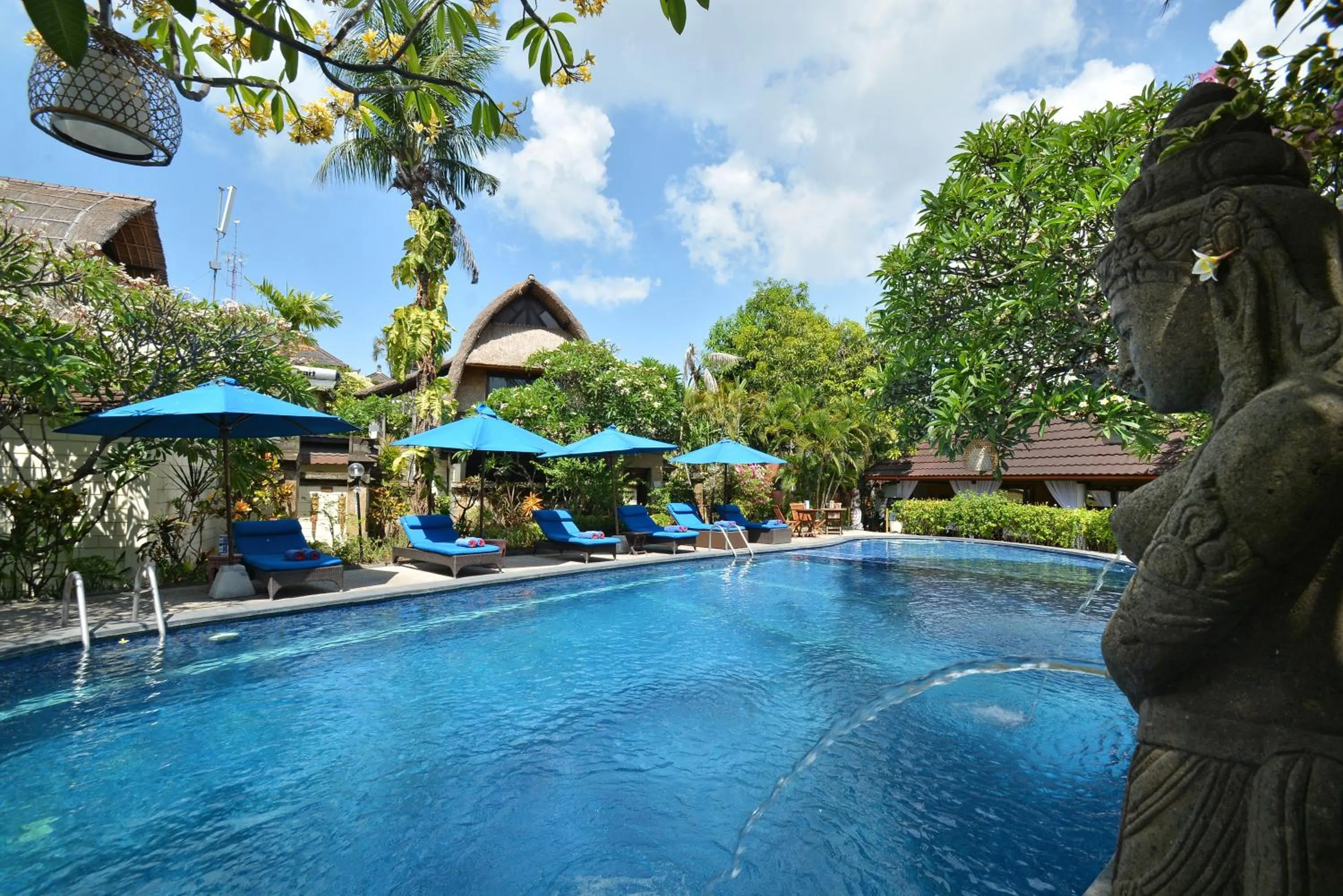 Swimming pool in Puri Dewa Bharata Hotel & Villas