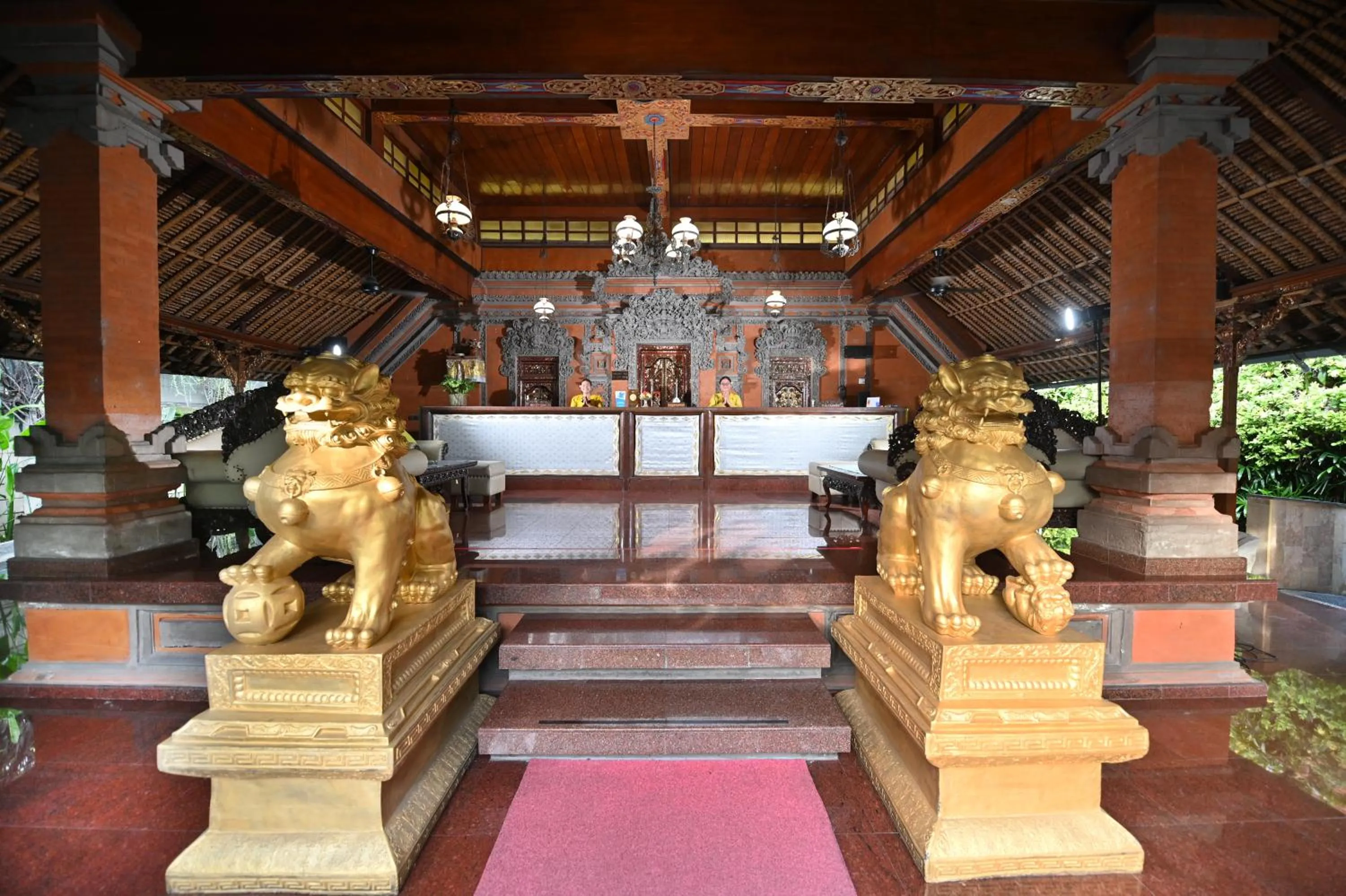 Lobby or reception in Puri Dewa Bharata Hotel & Villas