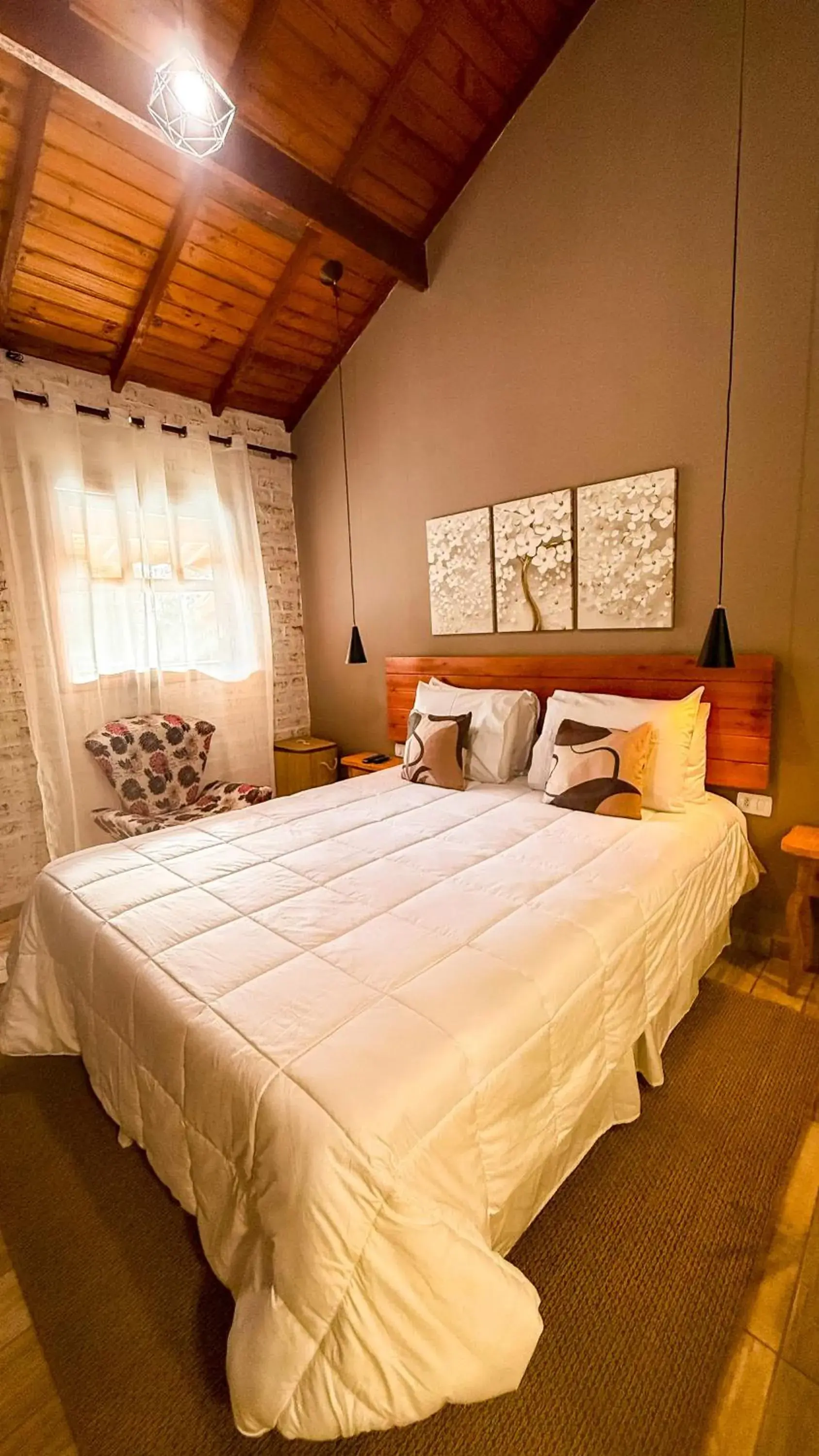 Deluxe Double Room with Bath in Pousada Bosque Deluxe Double Room with Bath in Pousada Bosque