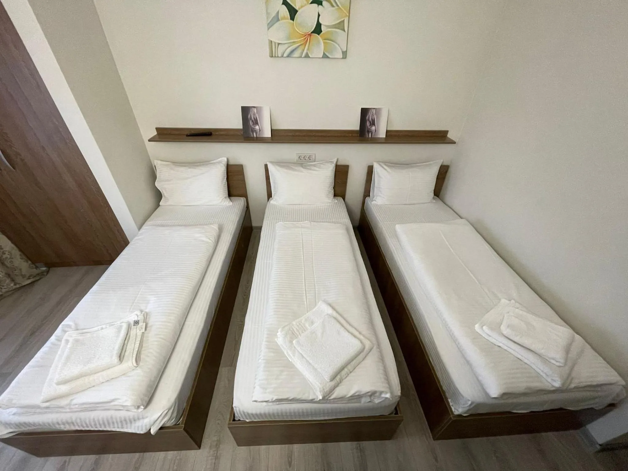 Bed in Hotel Le Baron