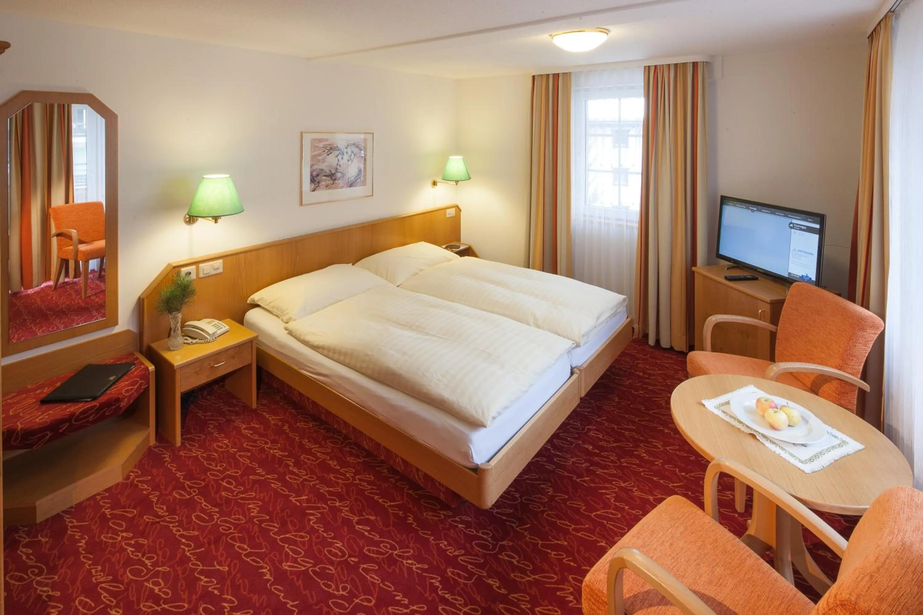 Bed in Hotel Cheminee