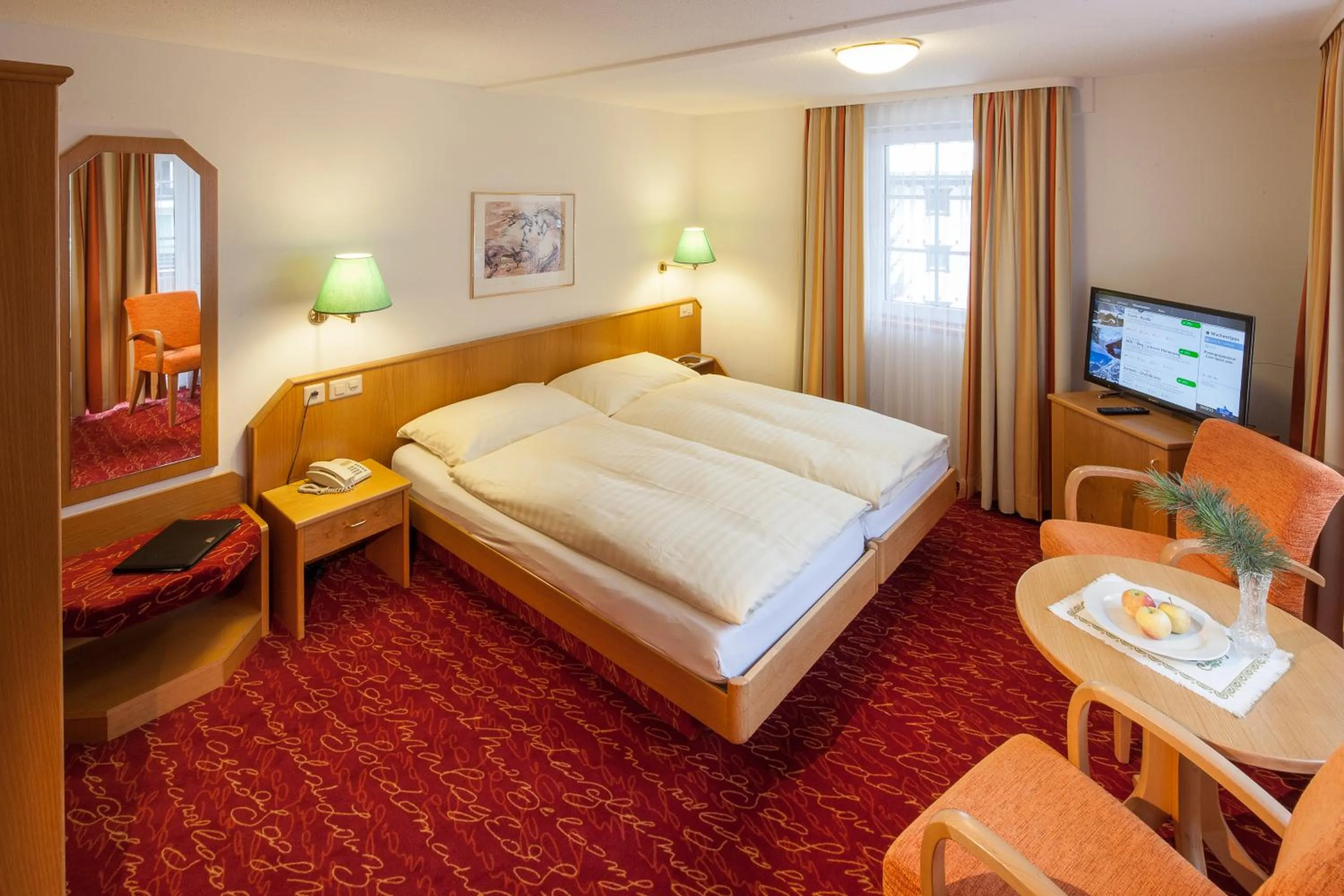 Bed in Hotel Cheminee