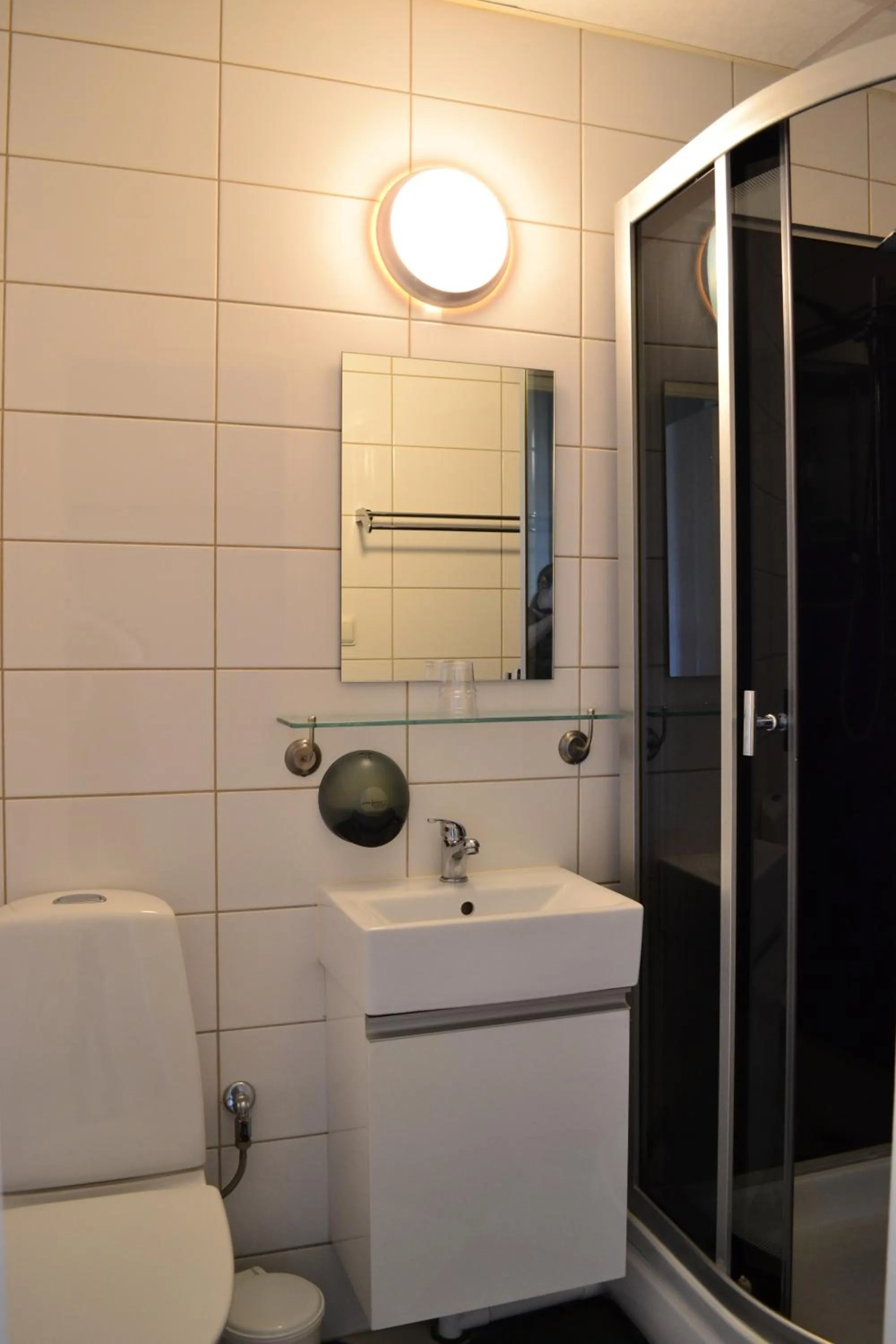 Toilet in Hotell Skinnargården