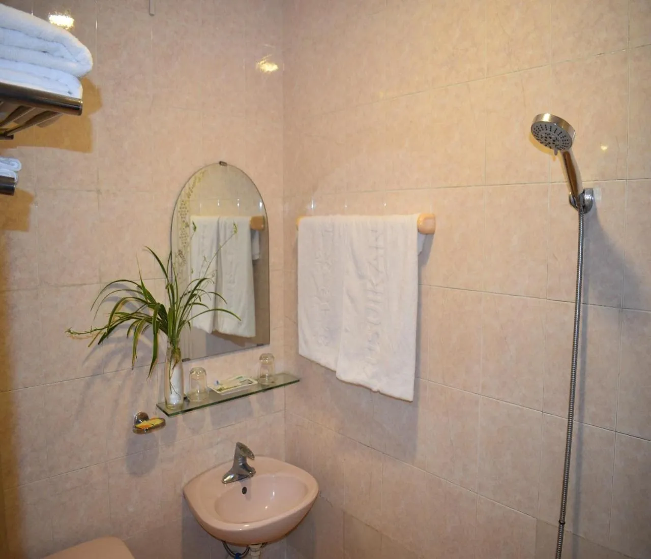 Shower in Phuong Trang Hotel