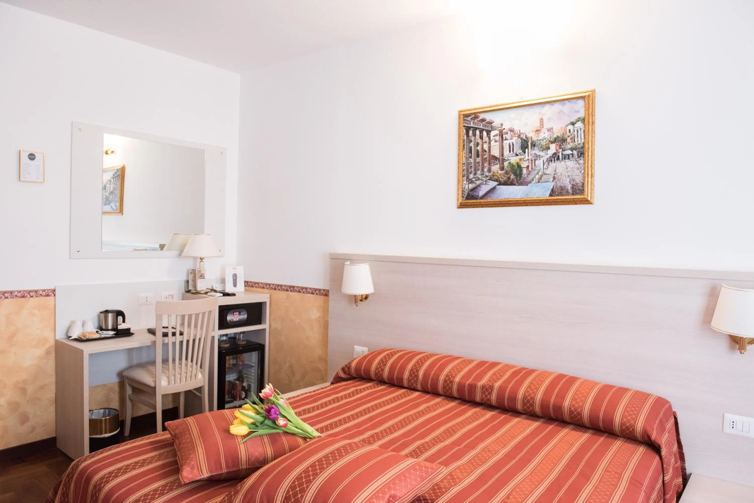 Bedroom, Bed in Domus Giulia