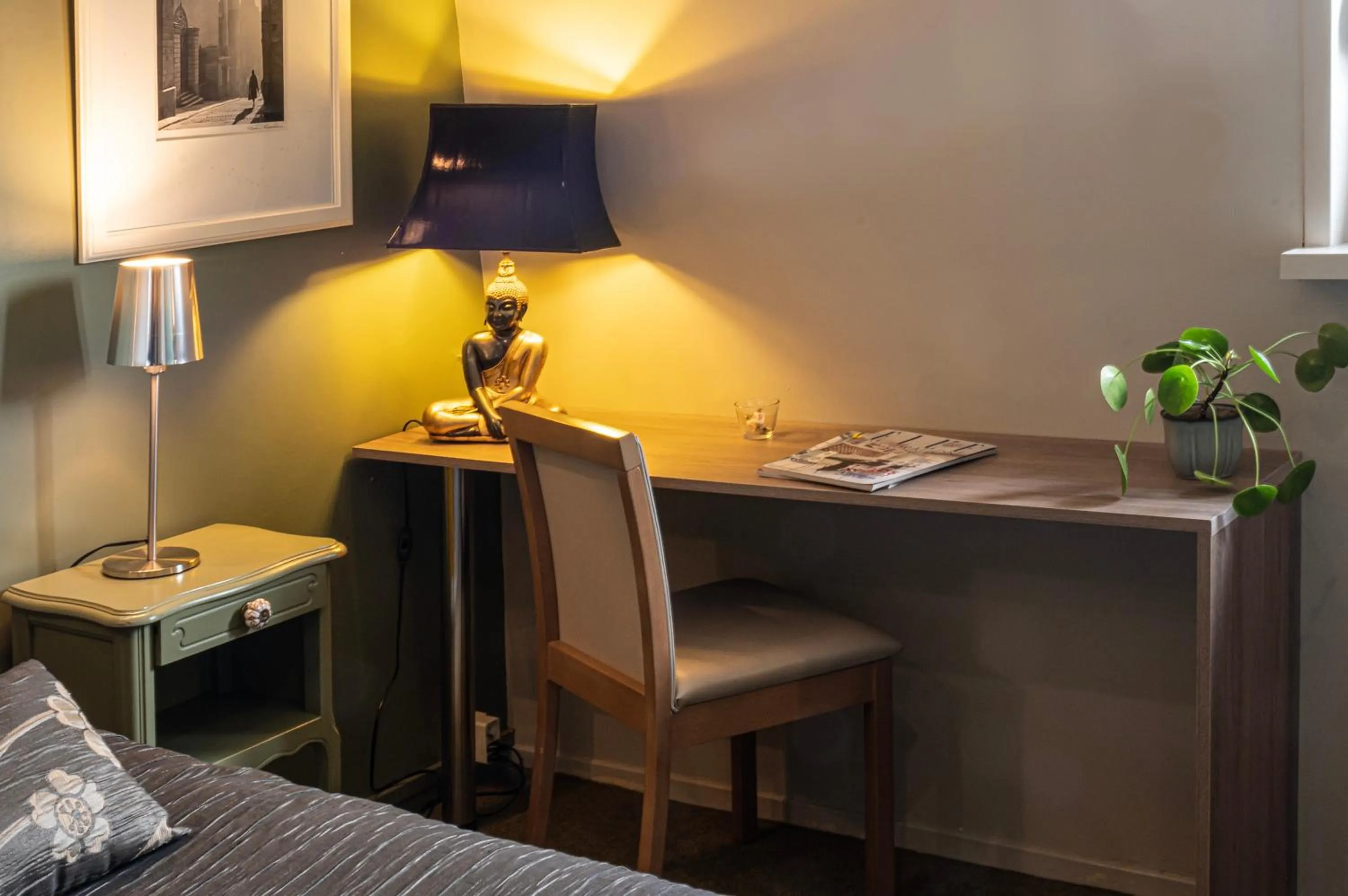 Seating area in Hotel La Chope