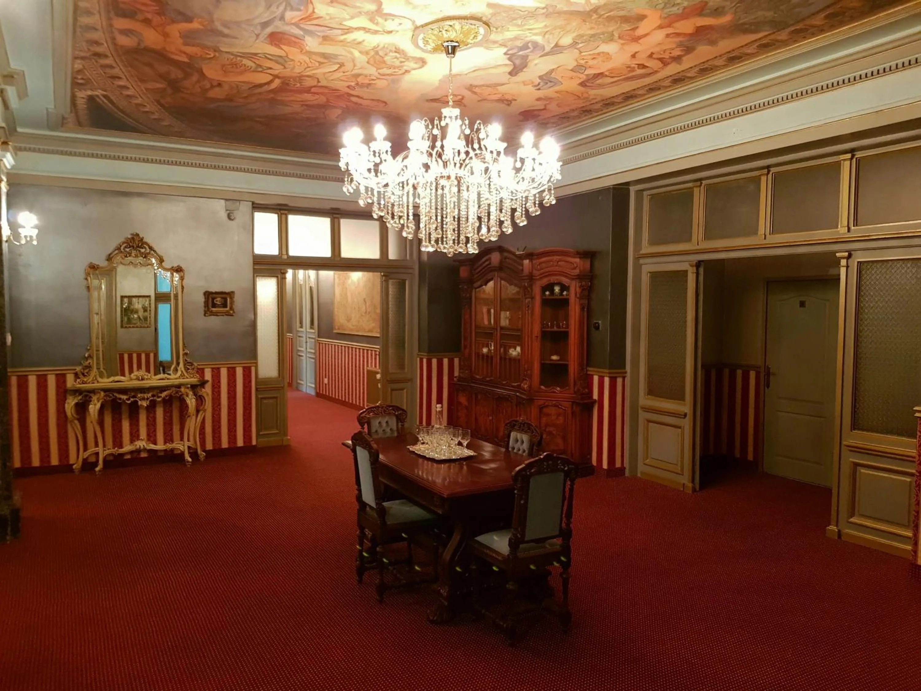 Living room in NF Palace Old City Bucharest