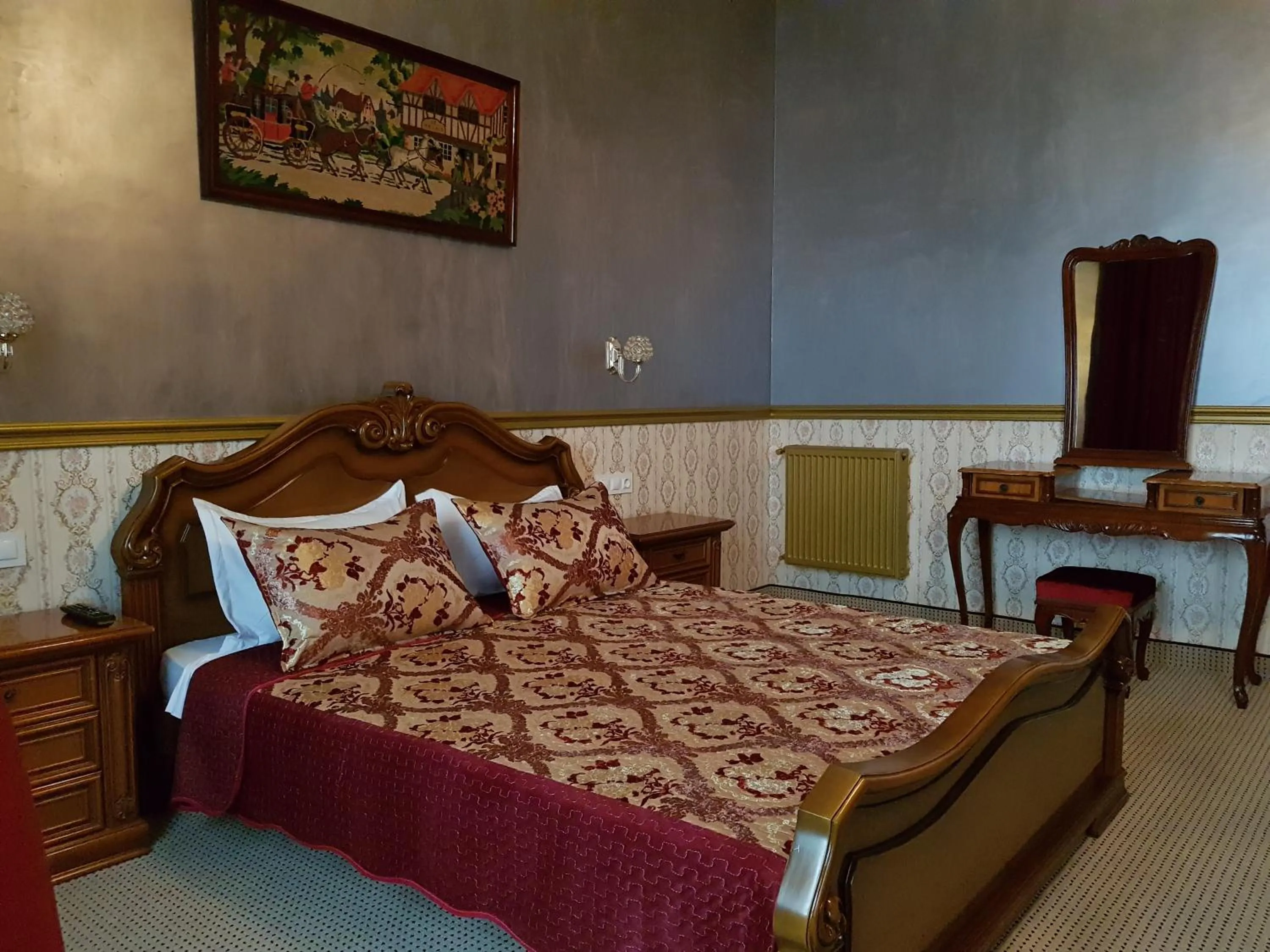 Bed in NF Palace Old City Bucharest