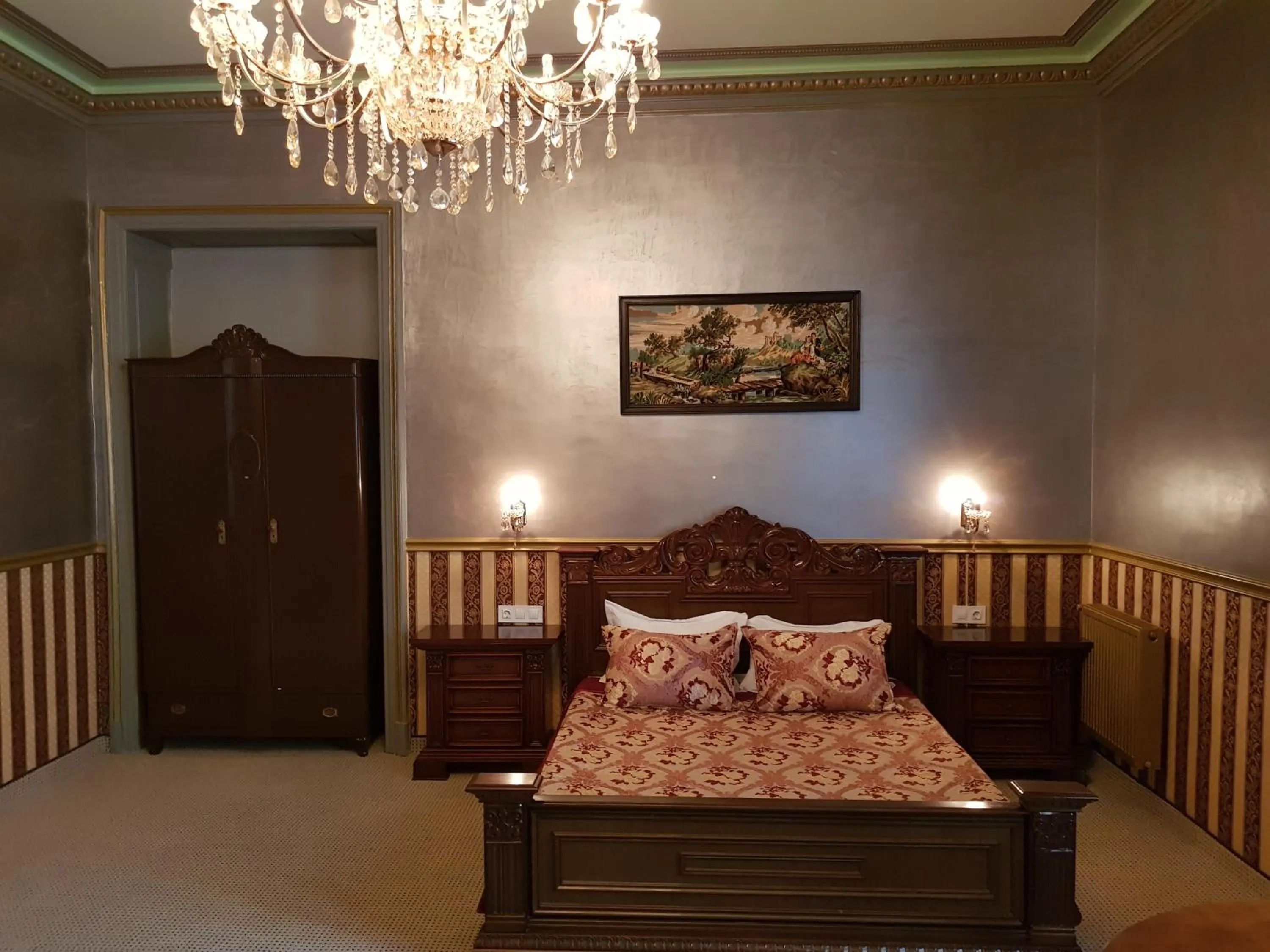 Bed in NF Palace Old City Bucharest