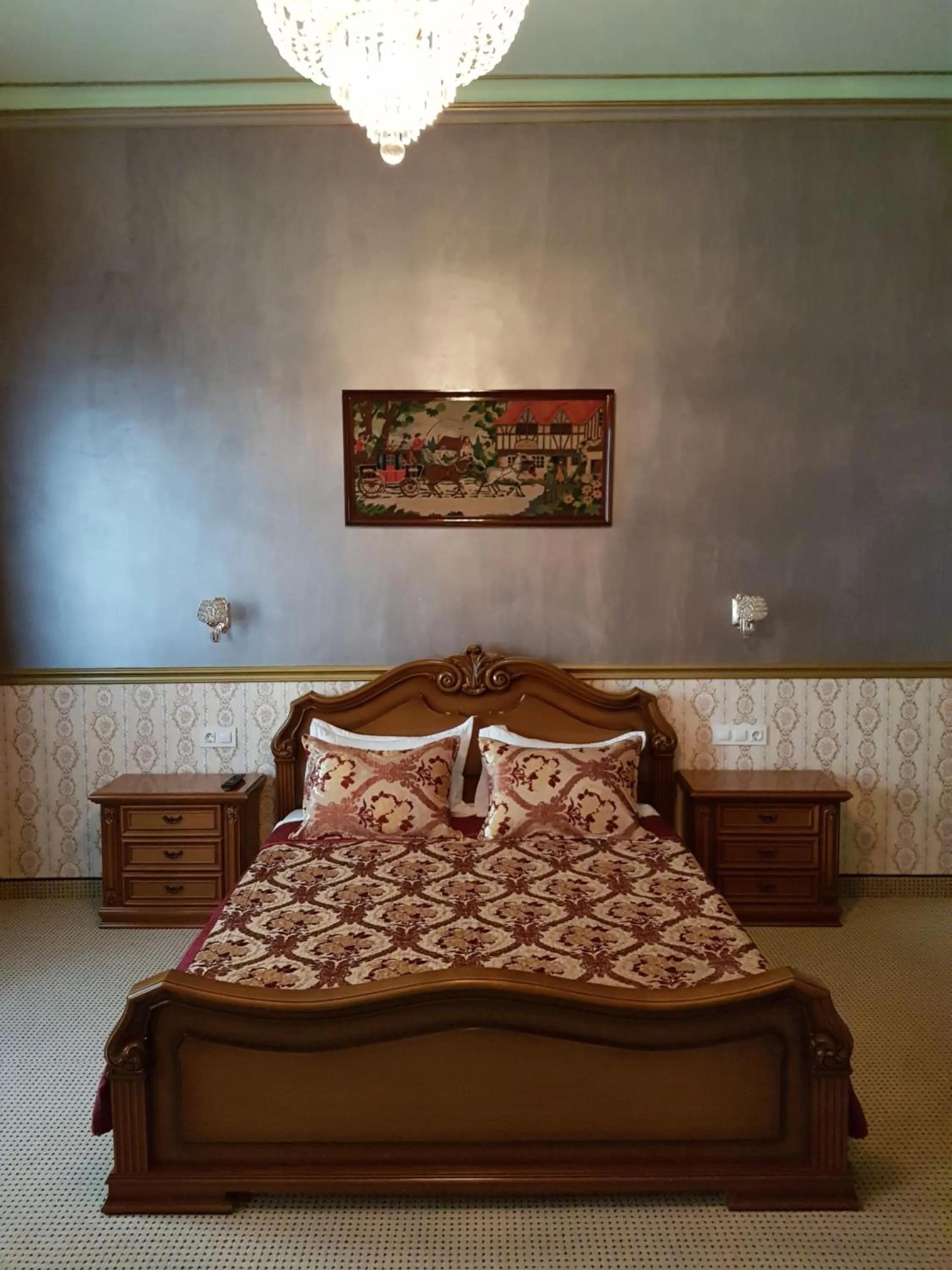 Bed in NF Palace Old City Bucharest