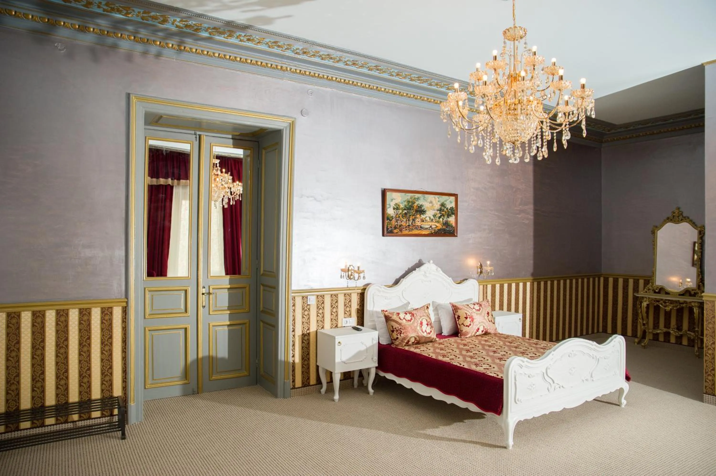 Bed in NF Palace Old City Bucharest