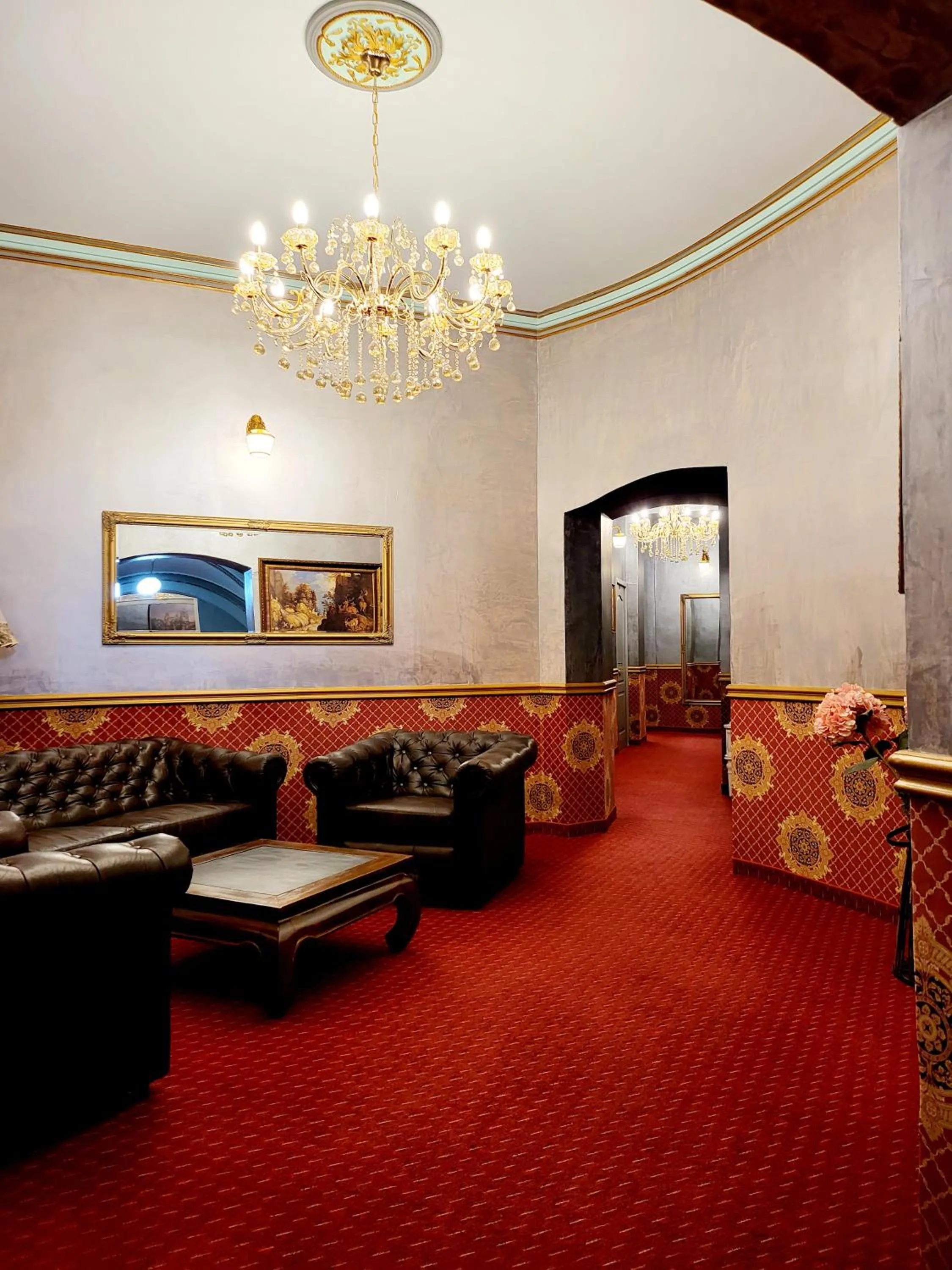 Lobby or reception in NF Palace Old City Bucharest