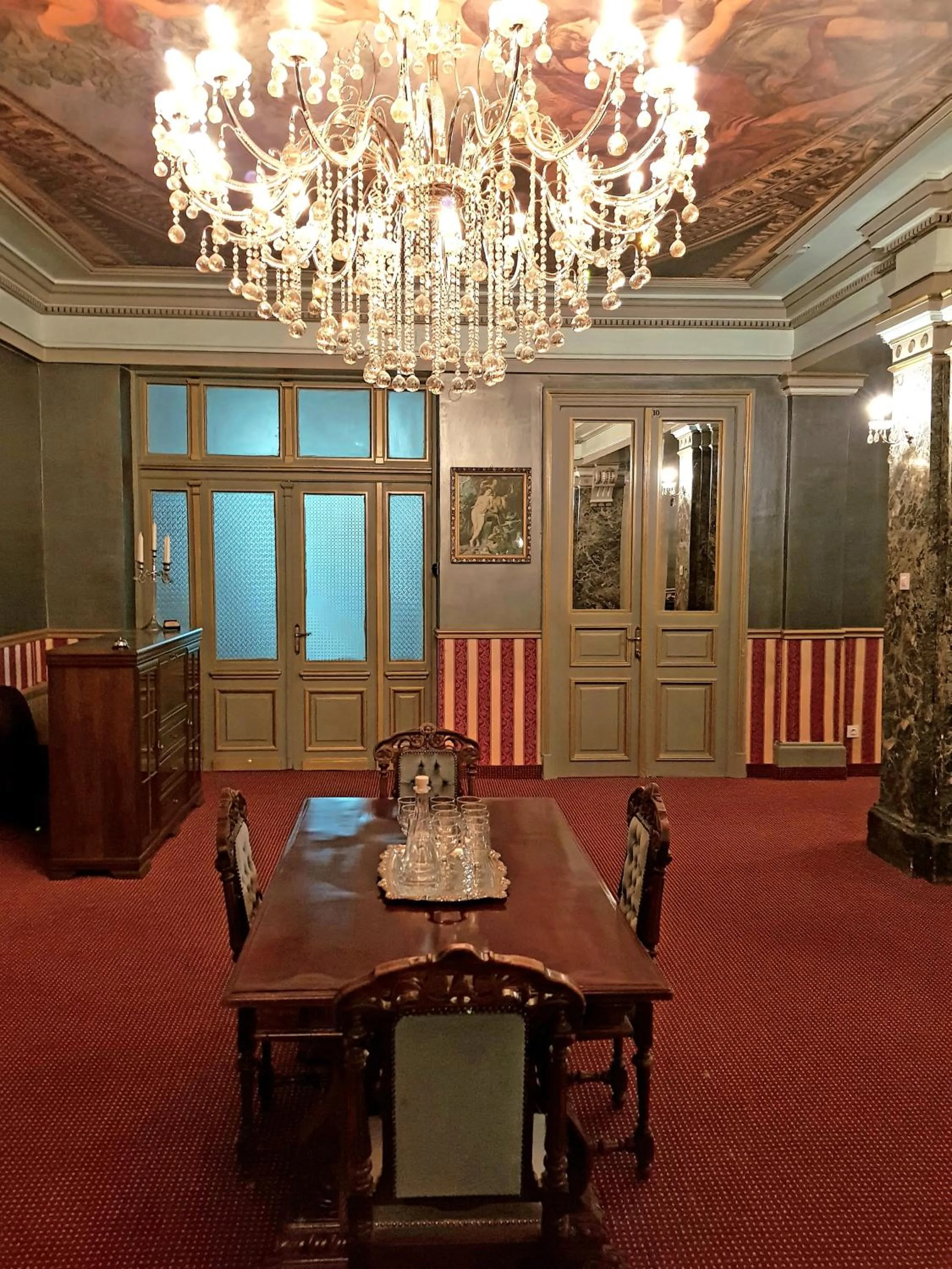 Living room in NF Palace Old City Bucharest