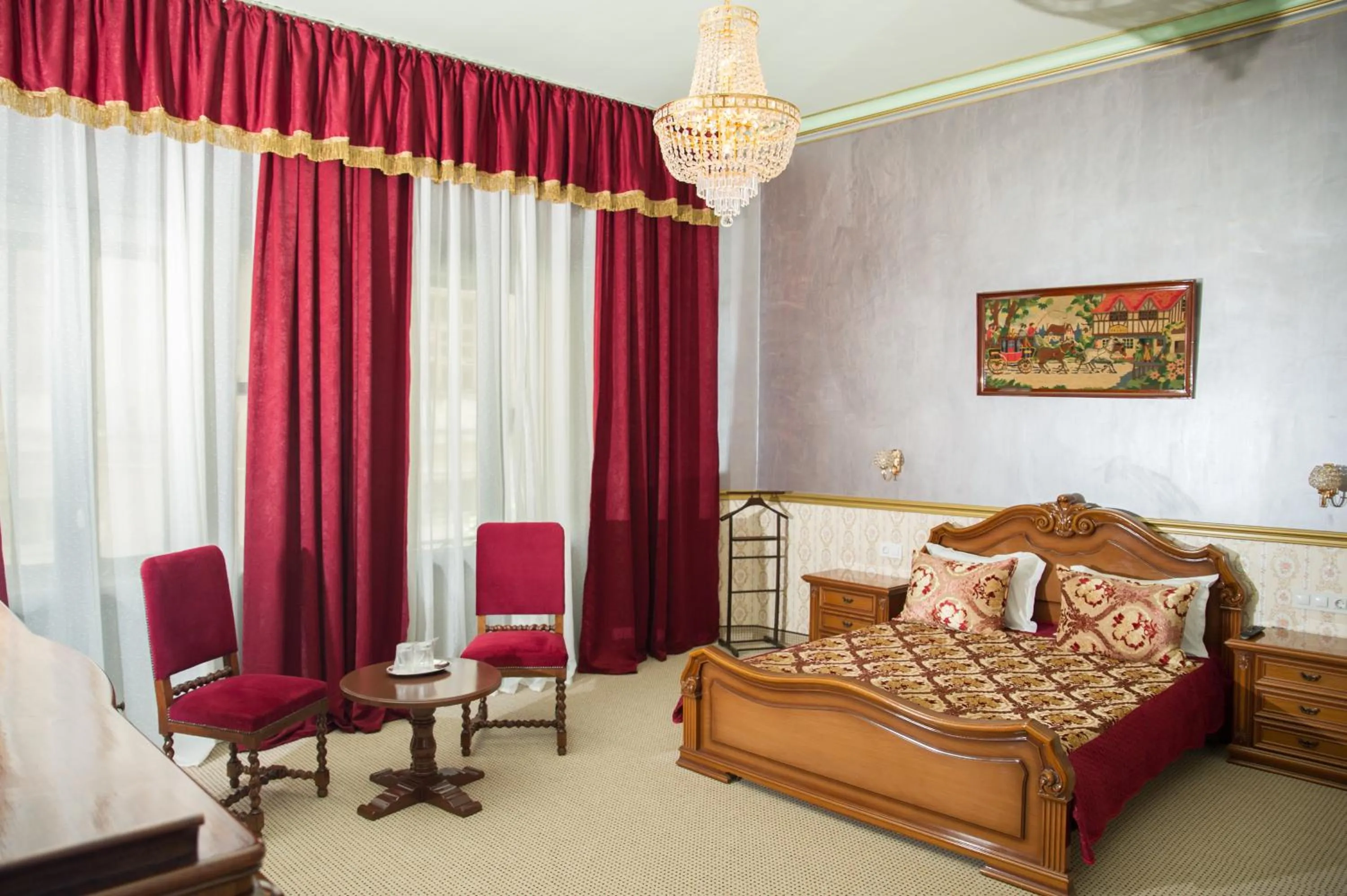 Bed in NF Palace Old City Bucharest