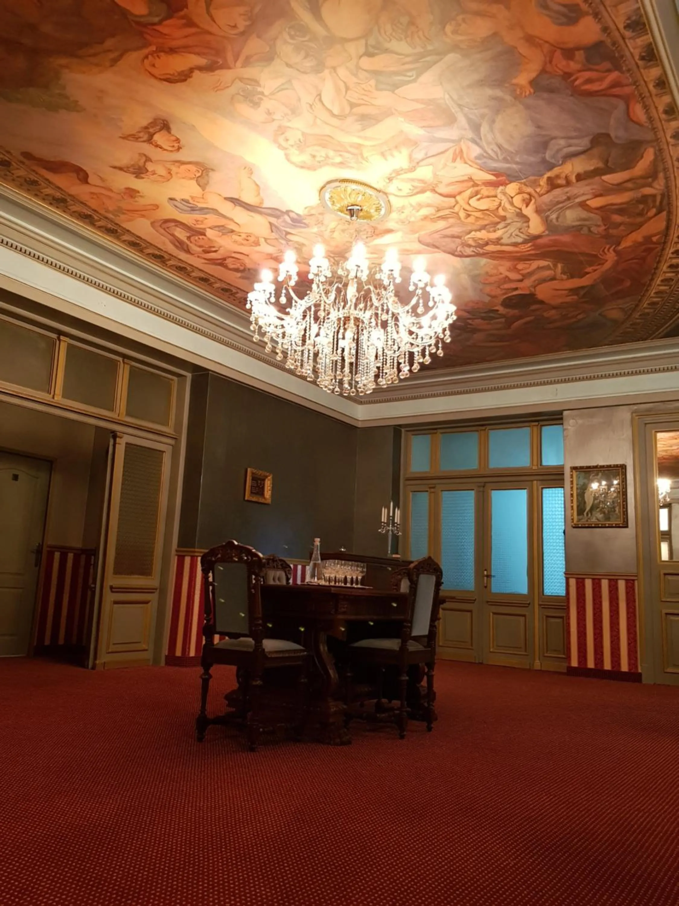 Living room in NF Palace Old City Bucharest