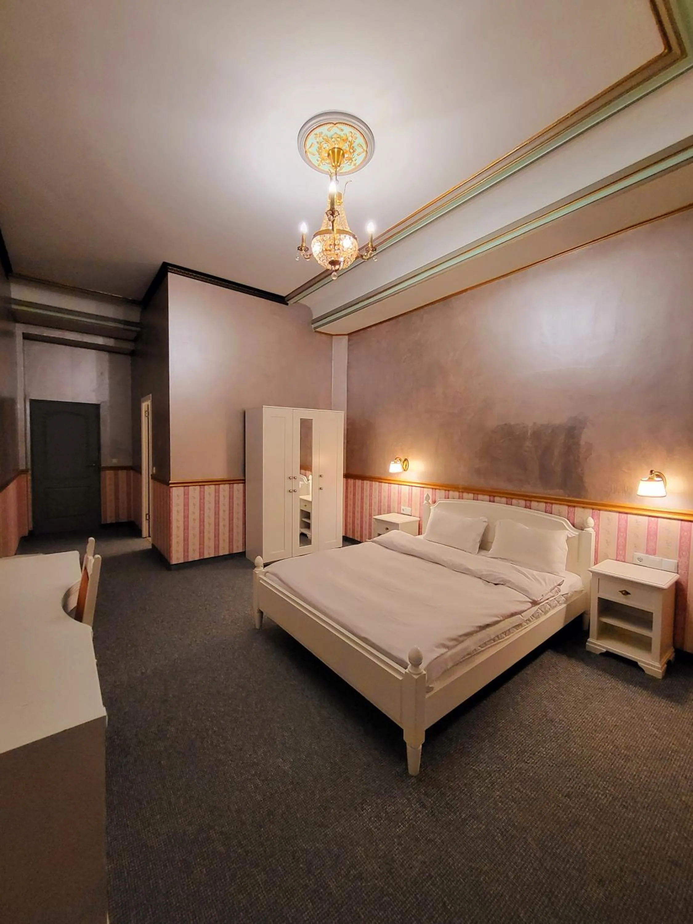 Bed in NF Palace Old City Bucharest