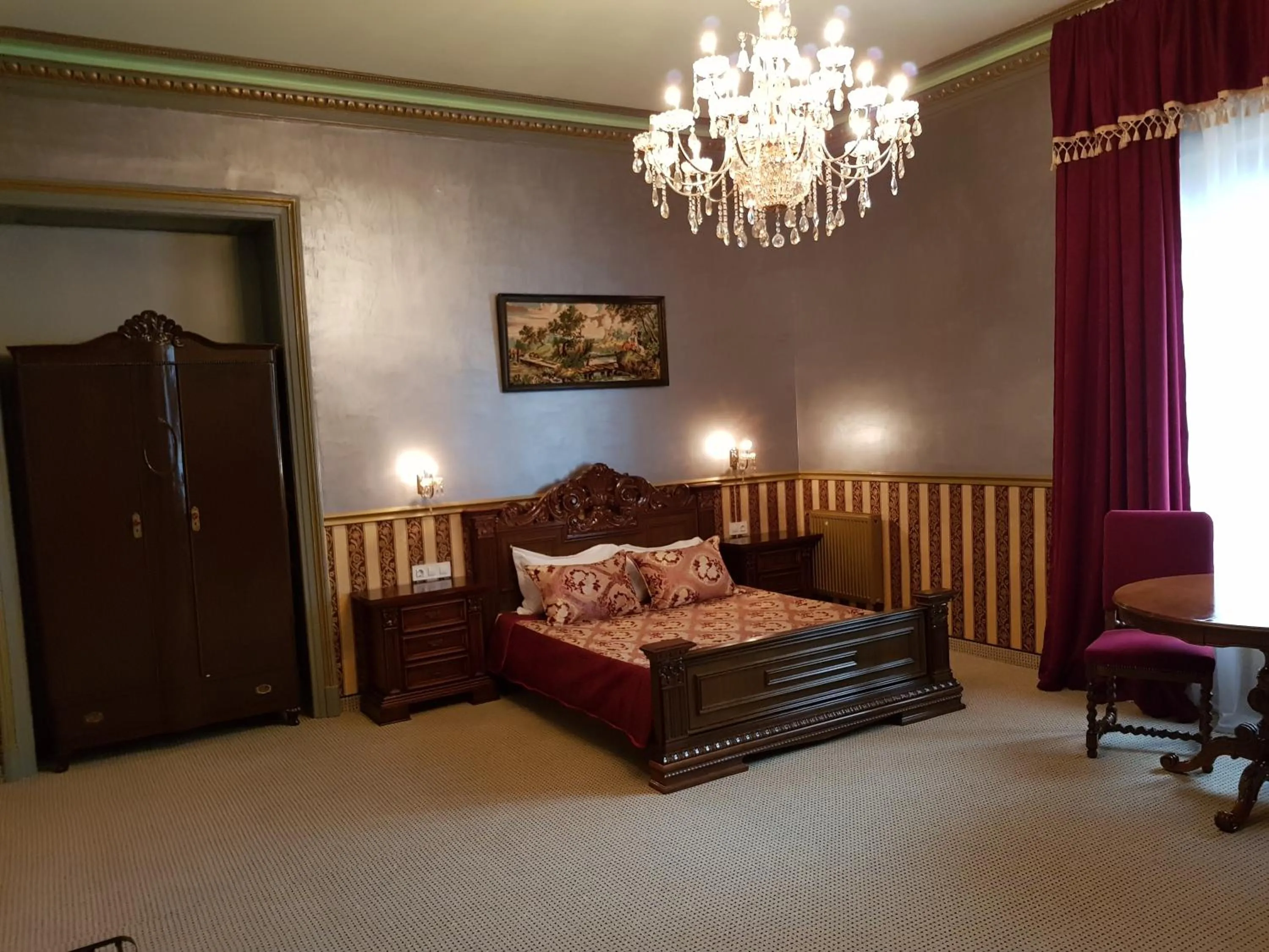 Bed in NF Palace Old City Bucharest