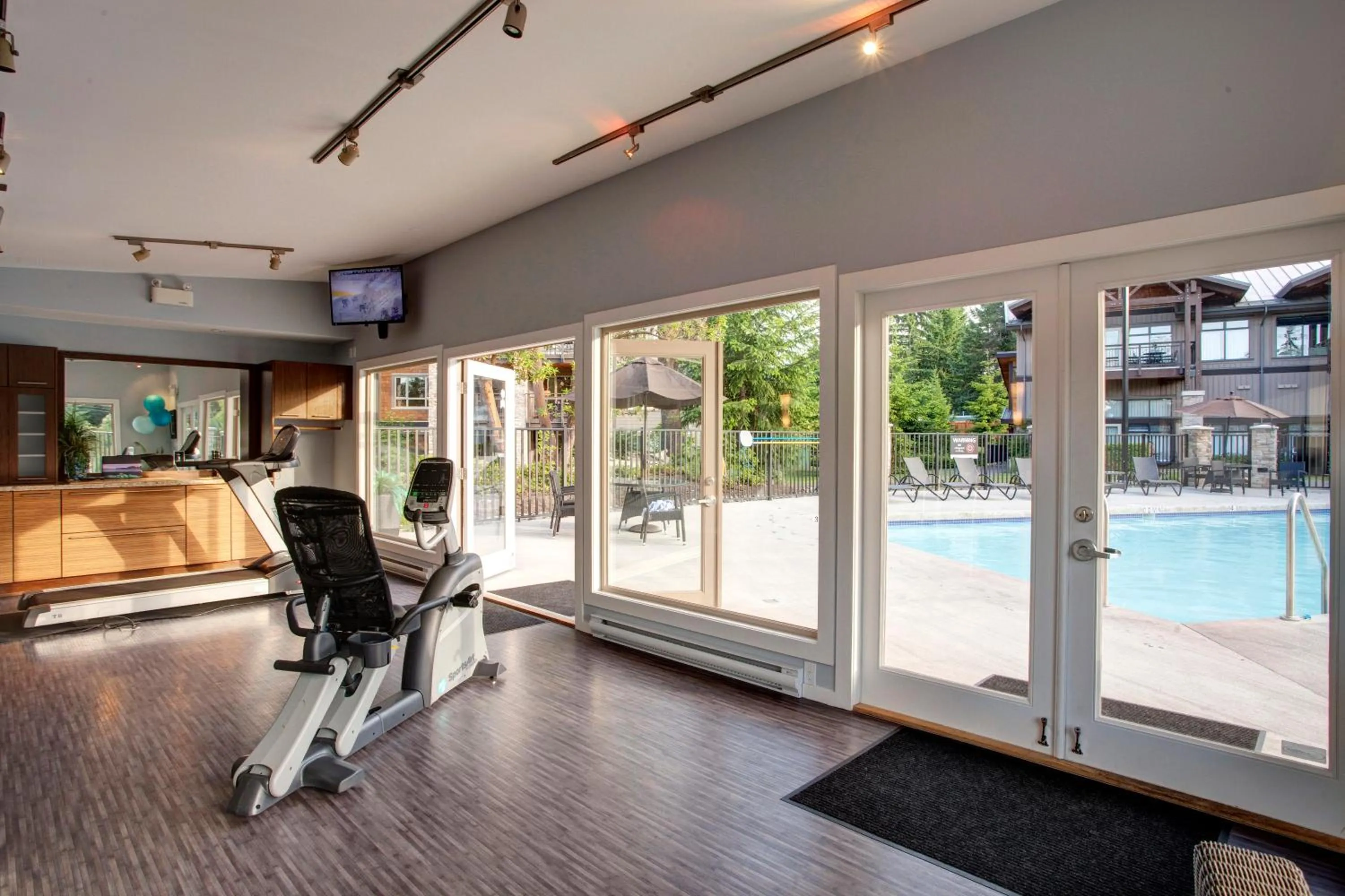 Fitness centre/facilities in Sunrise Ridge Waterfront Resort