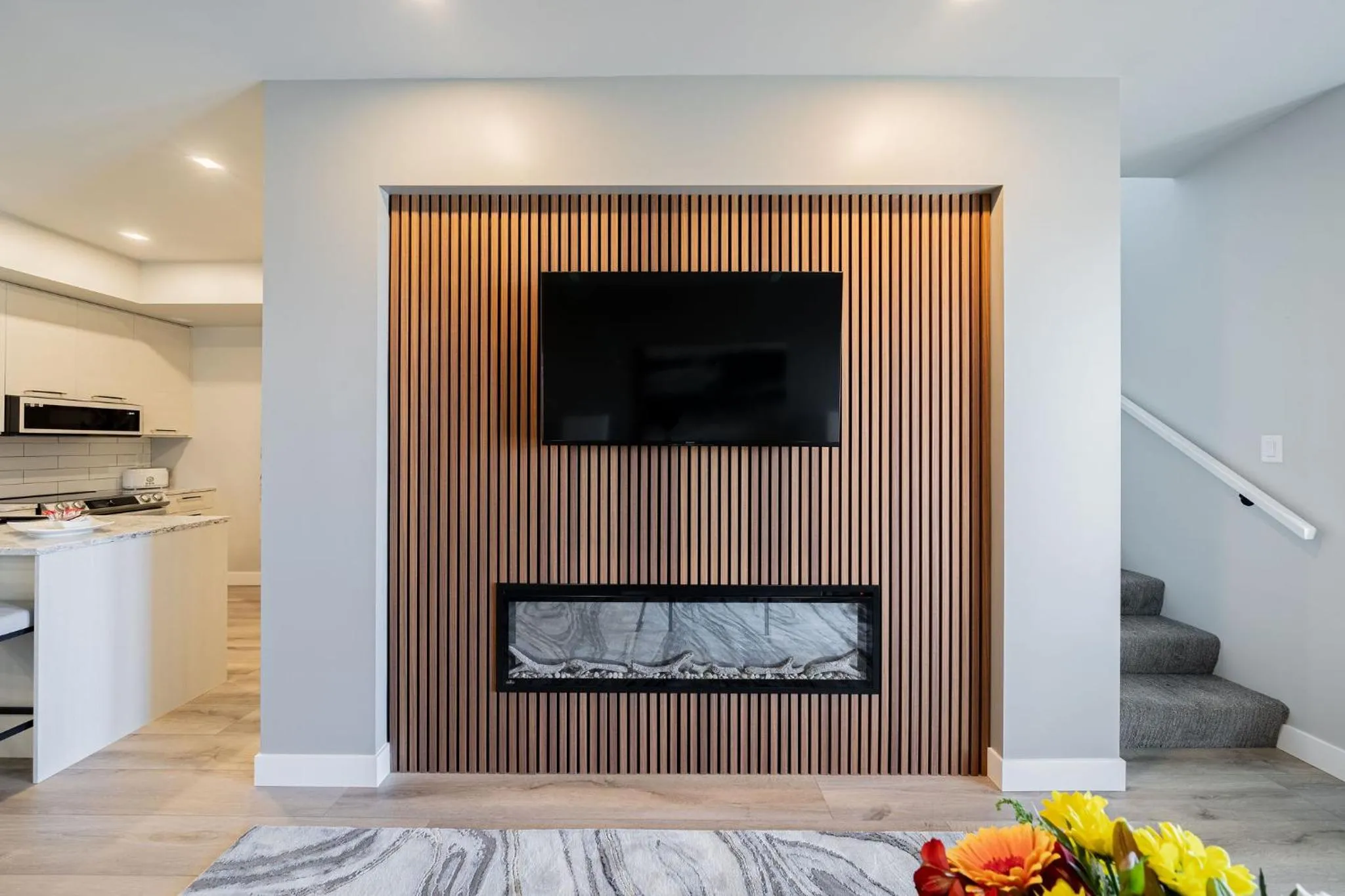 Living room in Sunrise Ridge Waterfront Resort