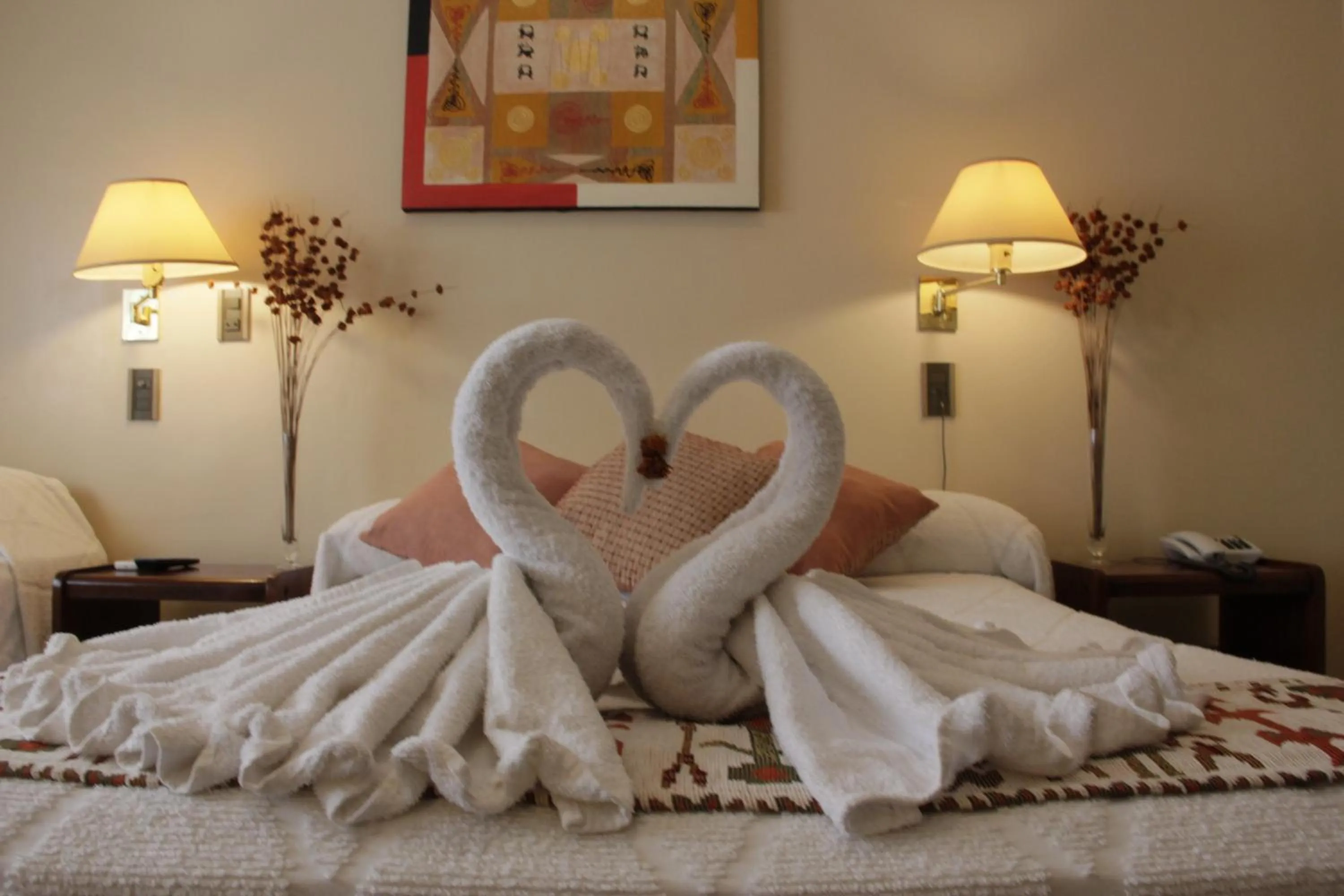 Bed in Hotel Bertaina