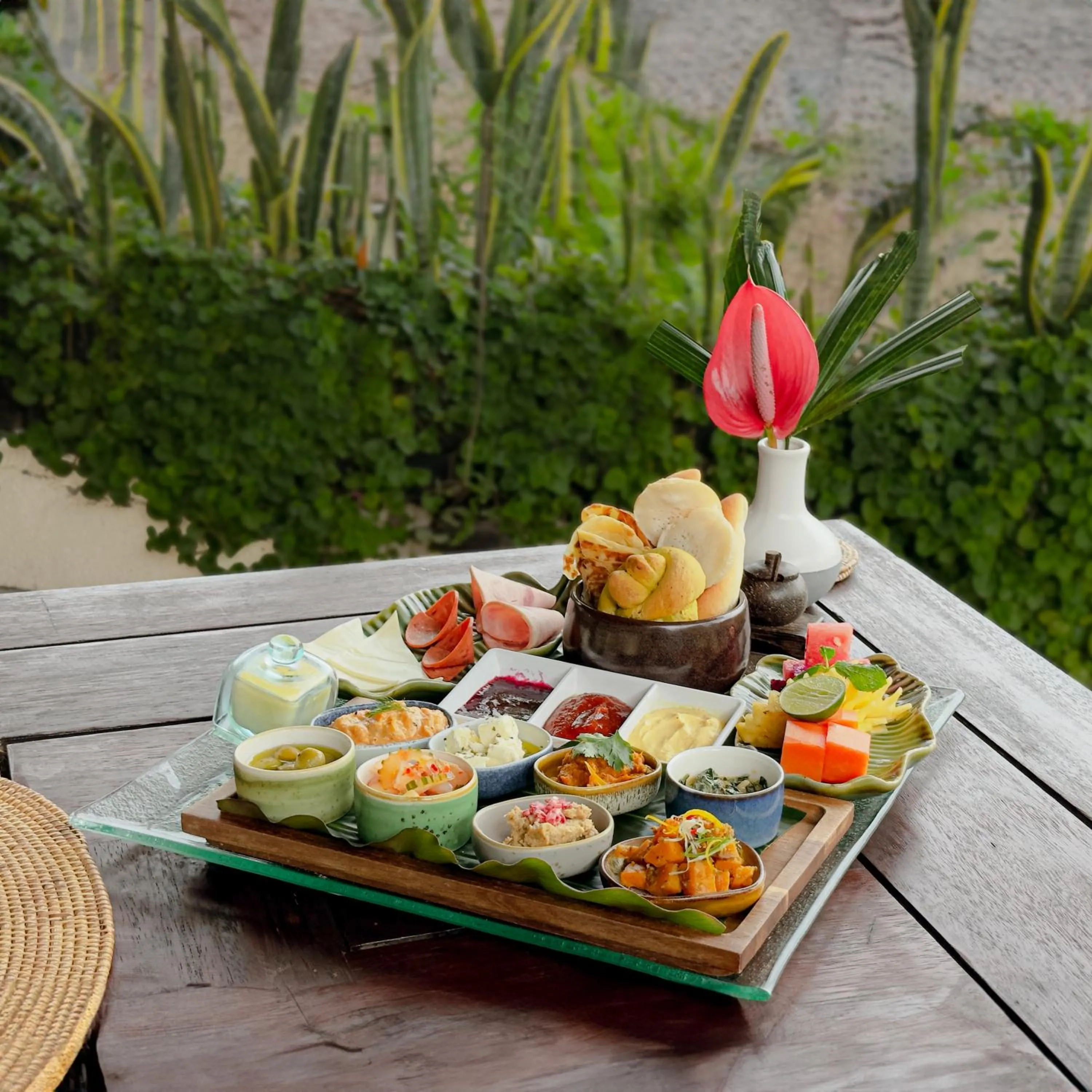 Food in Nandini Jungle by Hanging Gardens