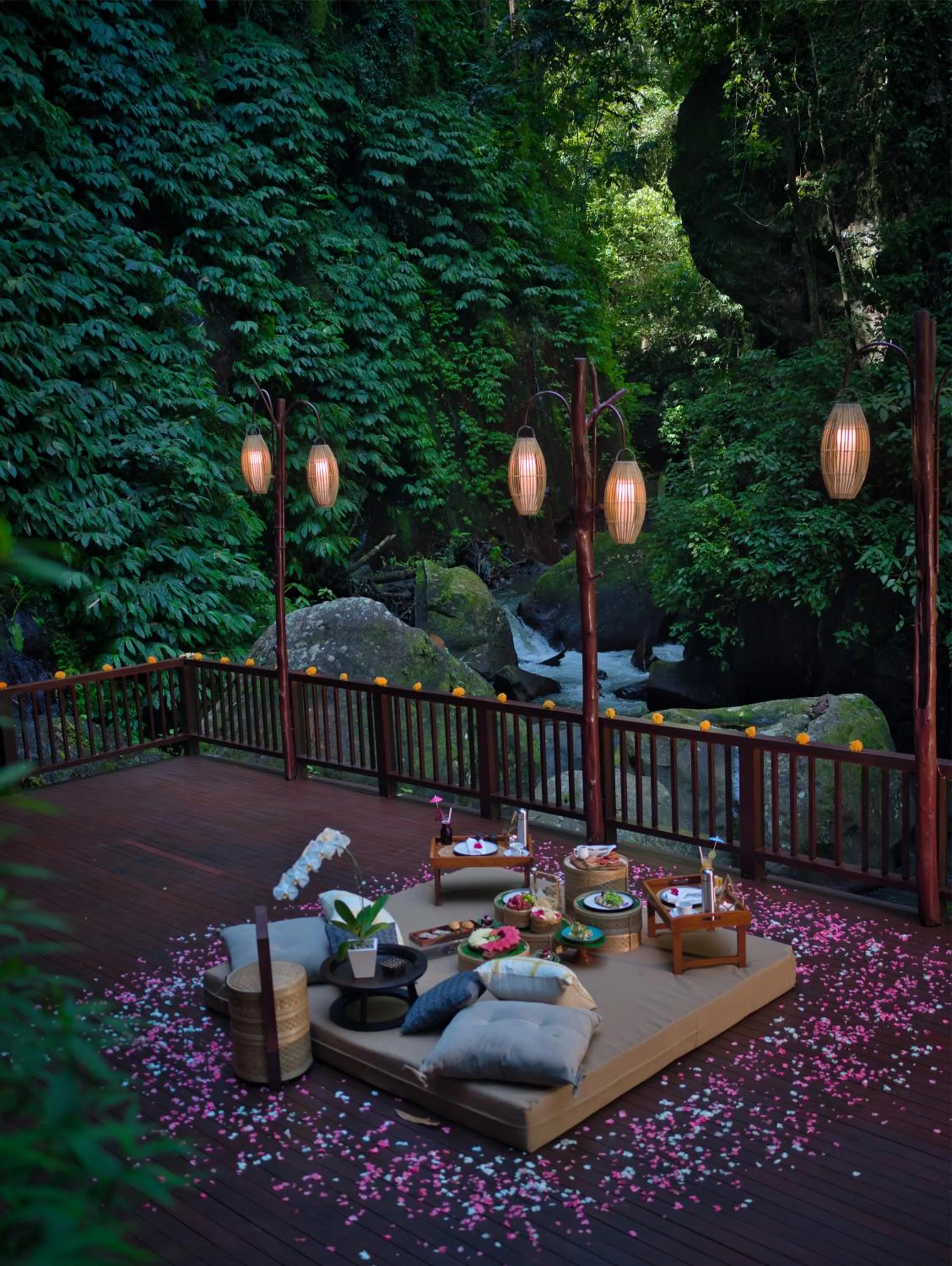 Natural landscape in Nandini Jungle by Hanging Gardens