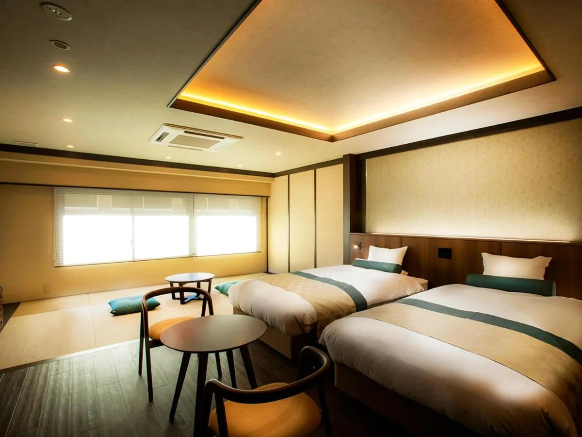 Living room, Bed in Machiyado ICHIRYU