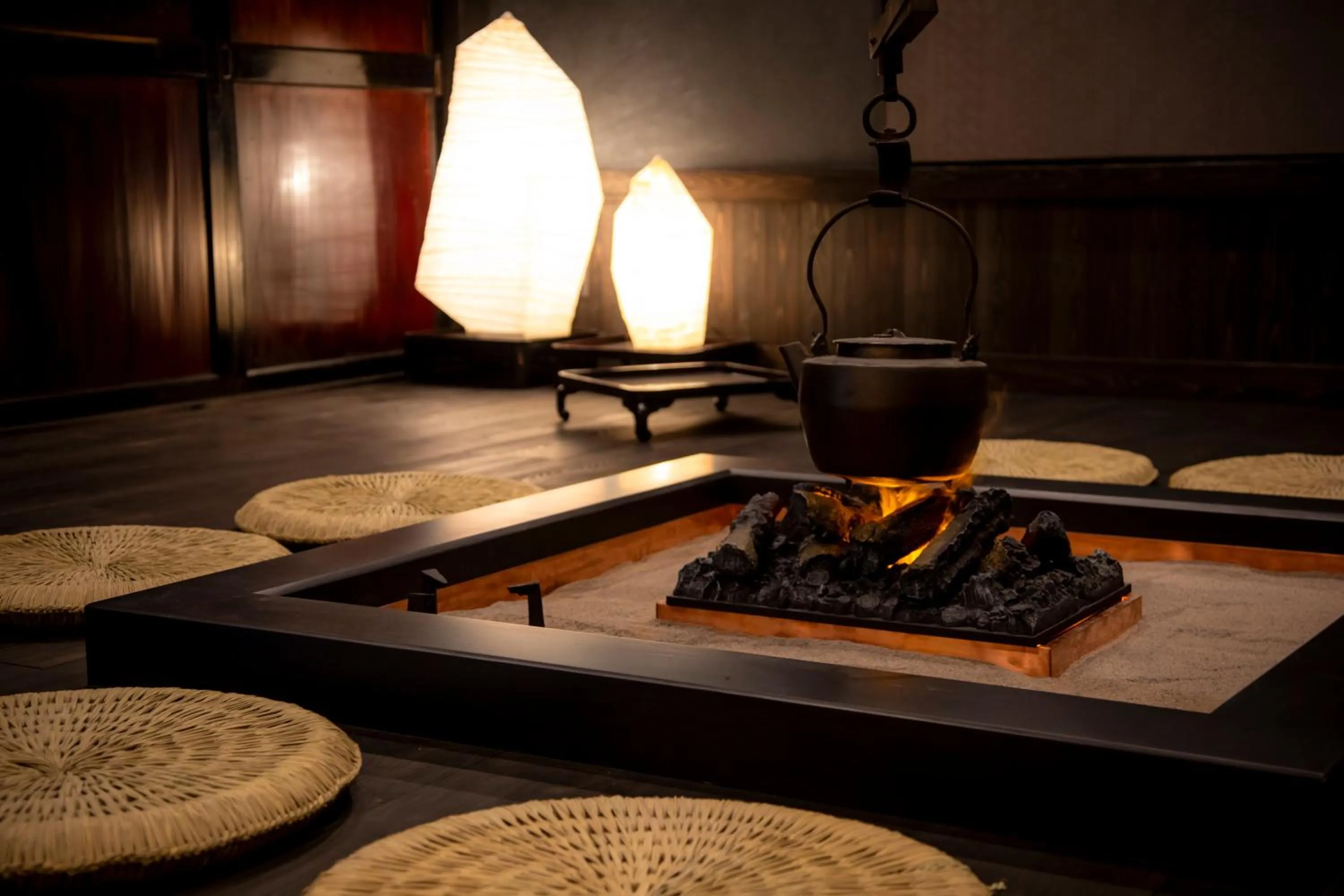 Communal lounge/ TV room in Machiyado ICHIRYU