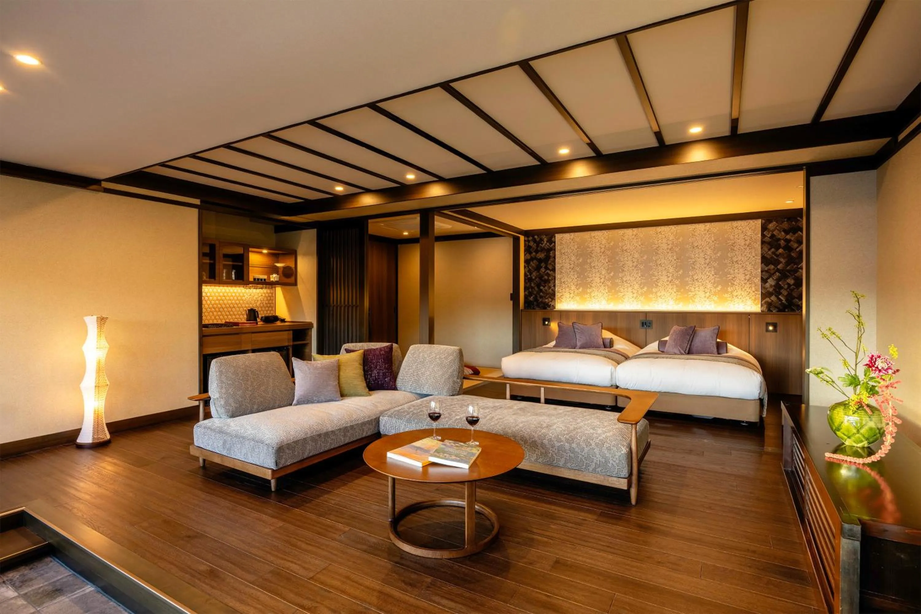 Bed in Machiyado ICHIRYU