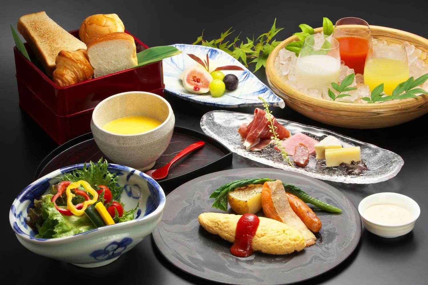 Breakfast in Machiyado ICHIRYU