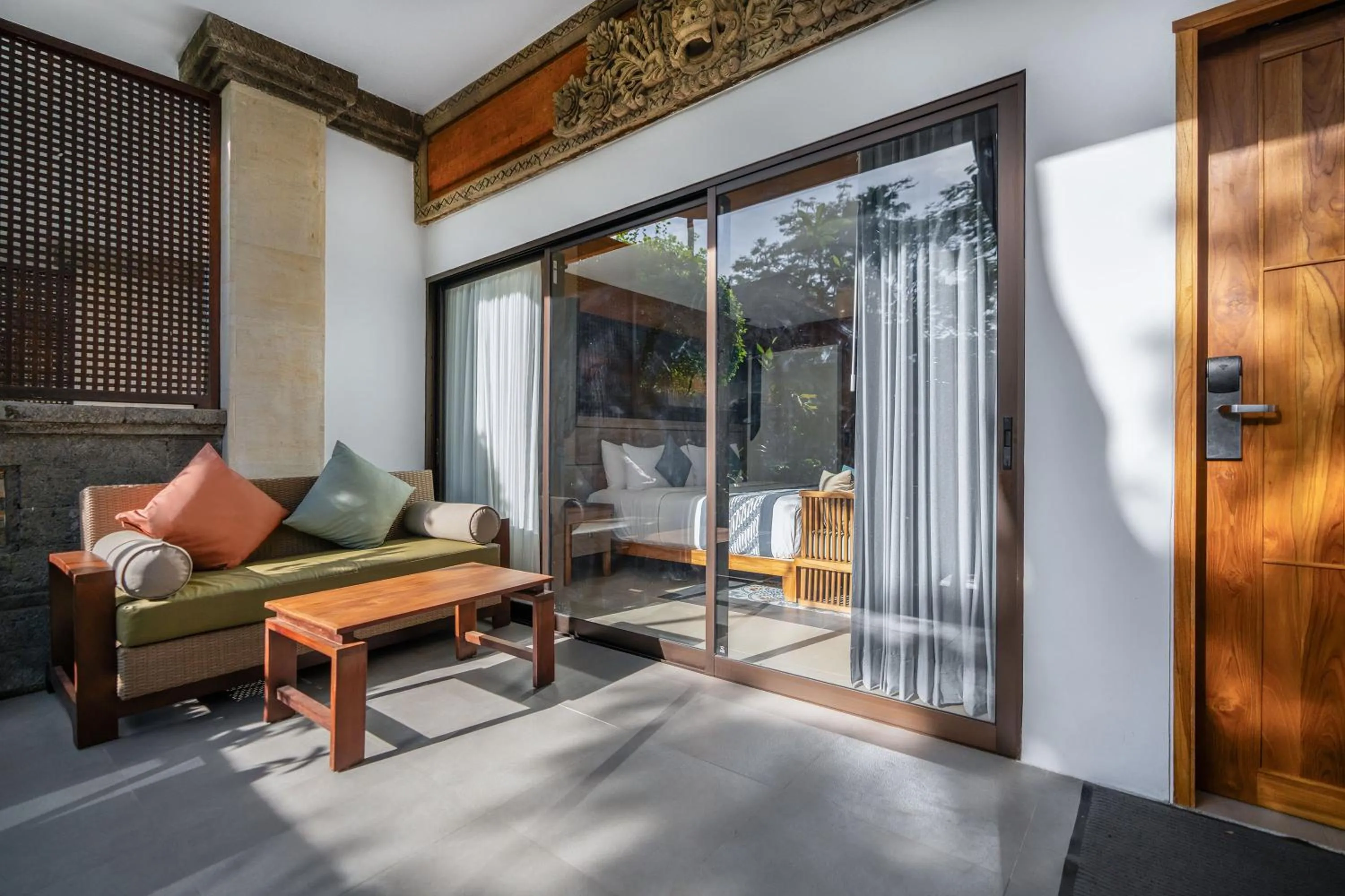 Balcony/Terrace in Rama Beach Resort and Villas