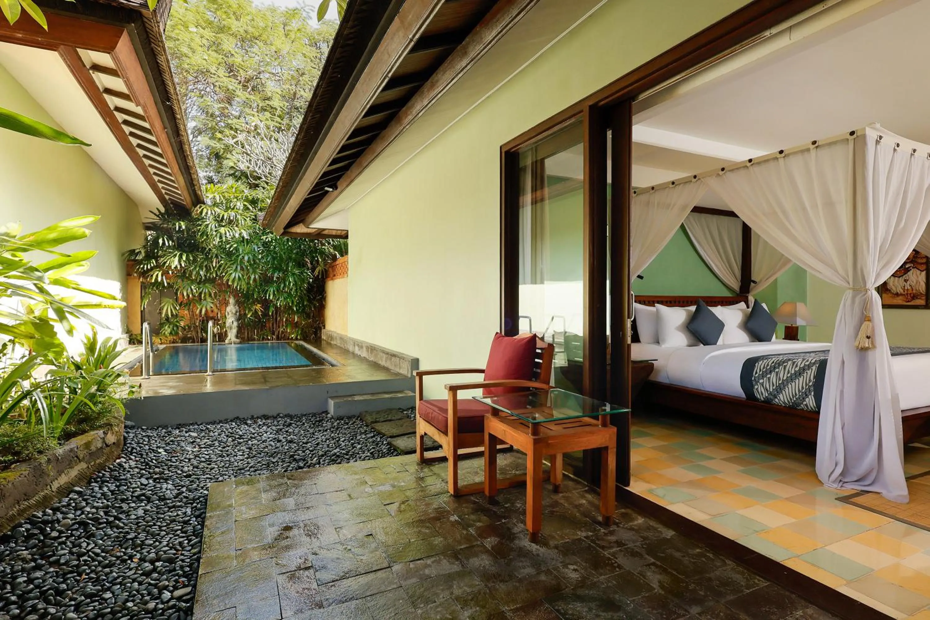 Bed in Rama Beach Resort and Villas