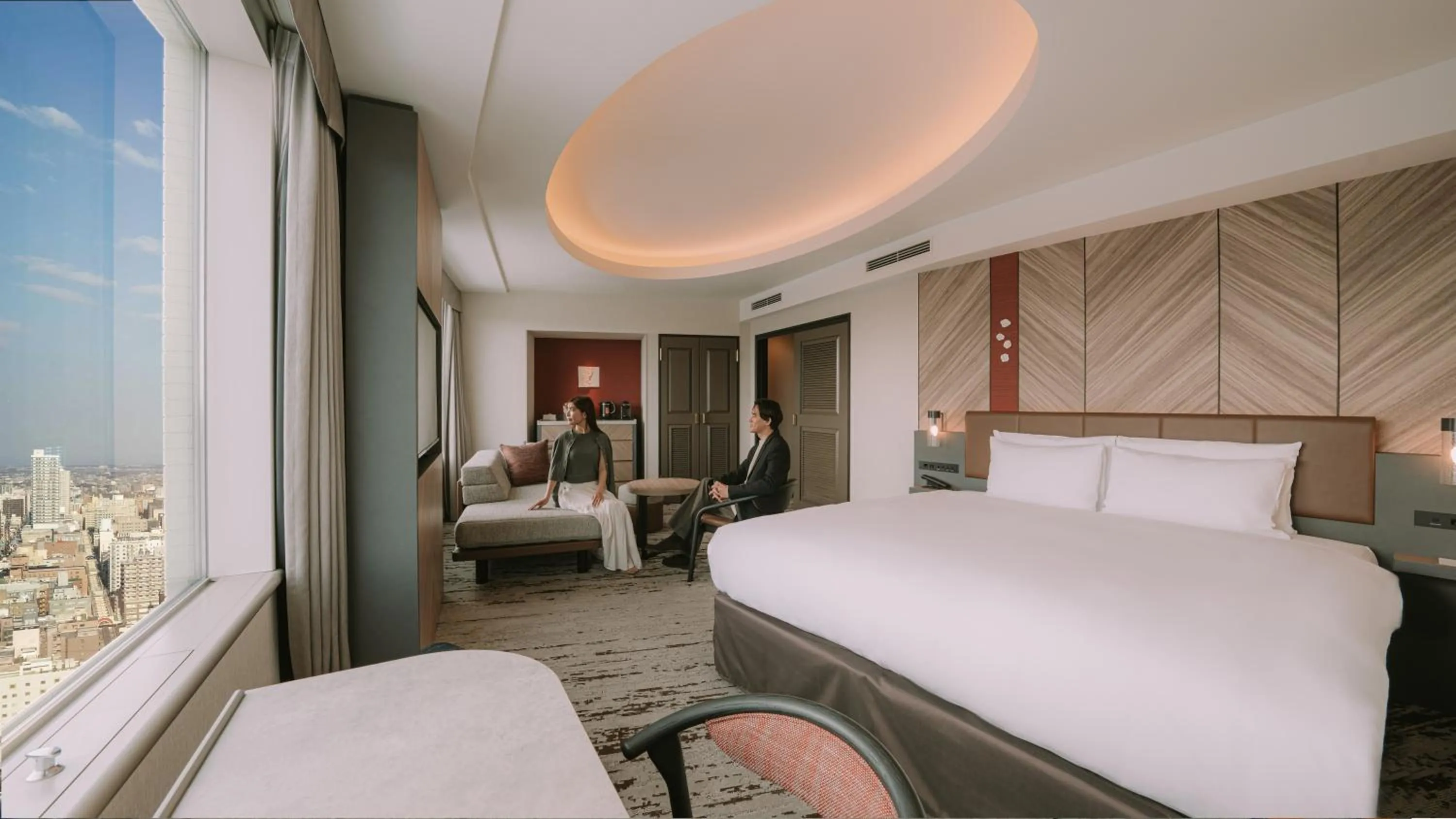 Photo of the whole room, Bed in Sapporo Prince Hotel