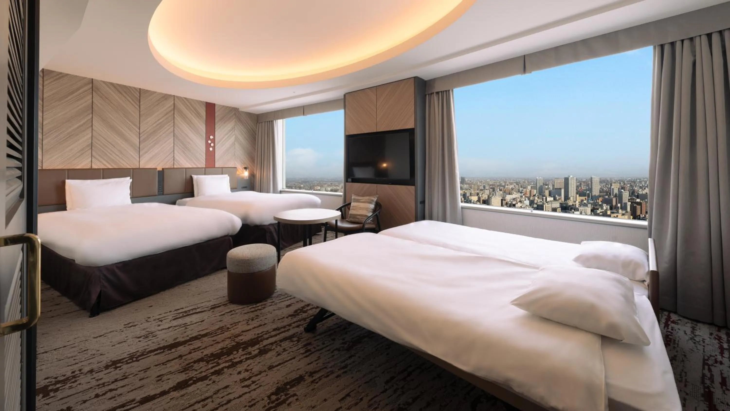 Photo of the whole room, Bed in Sapporo Prince Hotel