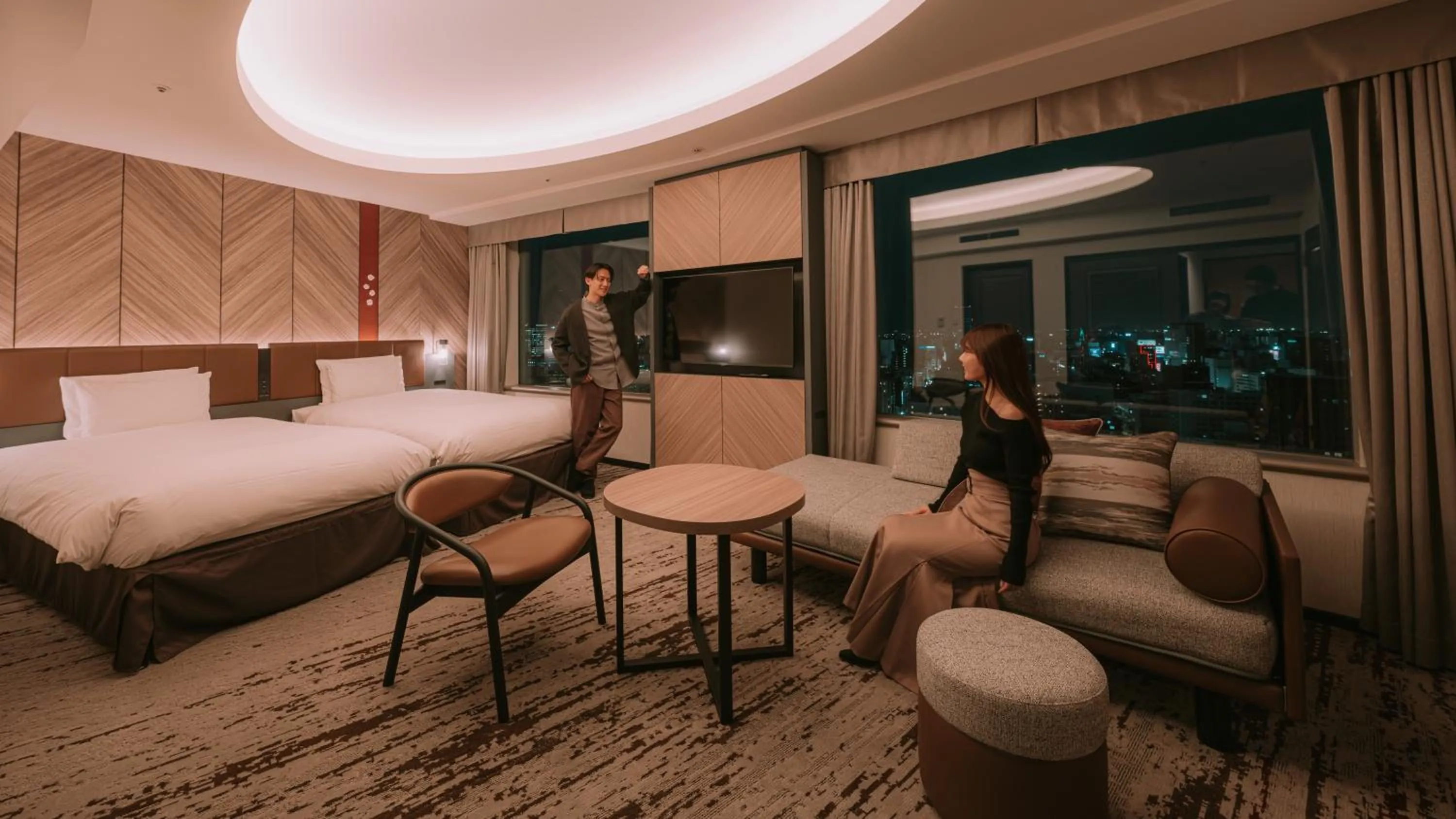 Photo of the whole room, Bed in Sapporo Prince Hotel