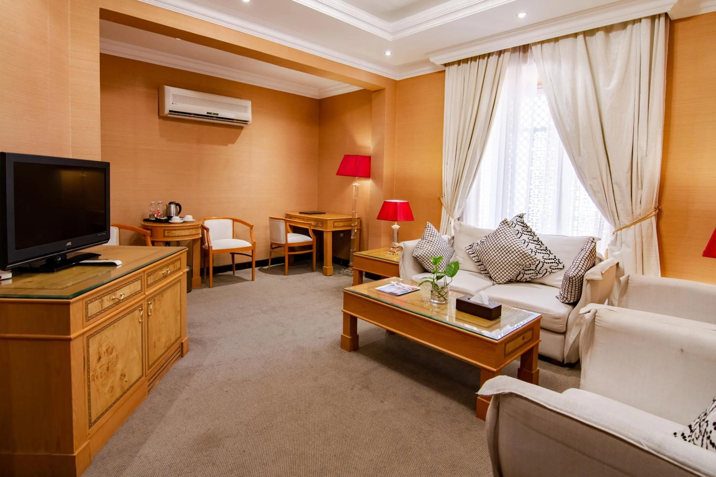 Living room in Garden Hotel Muscat By Royal Titan Group