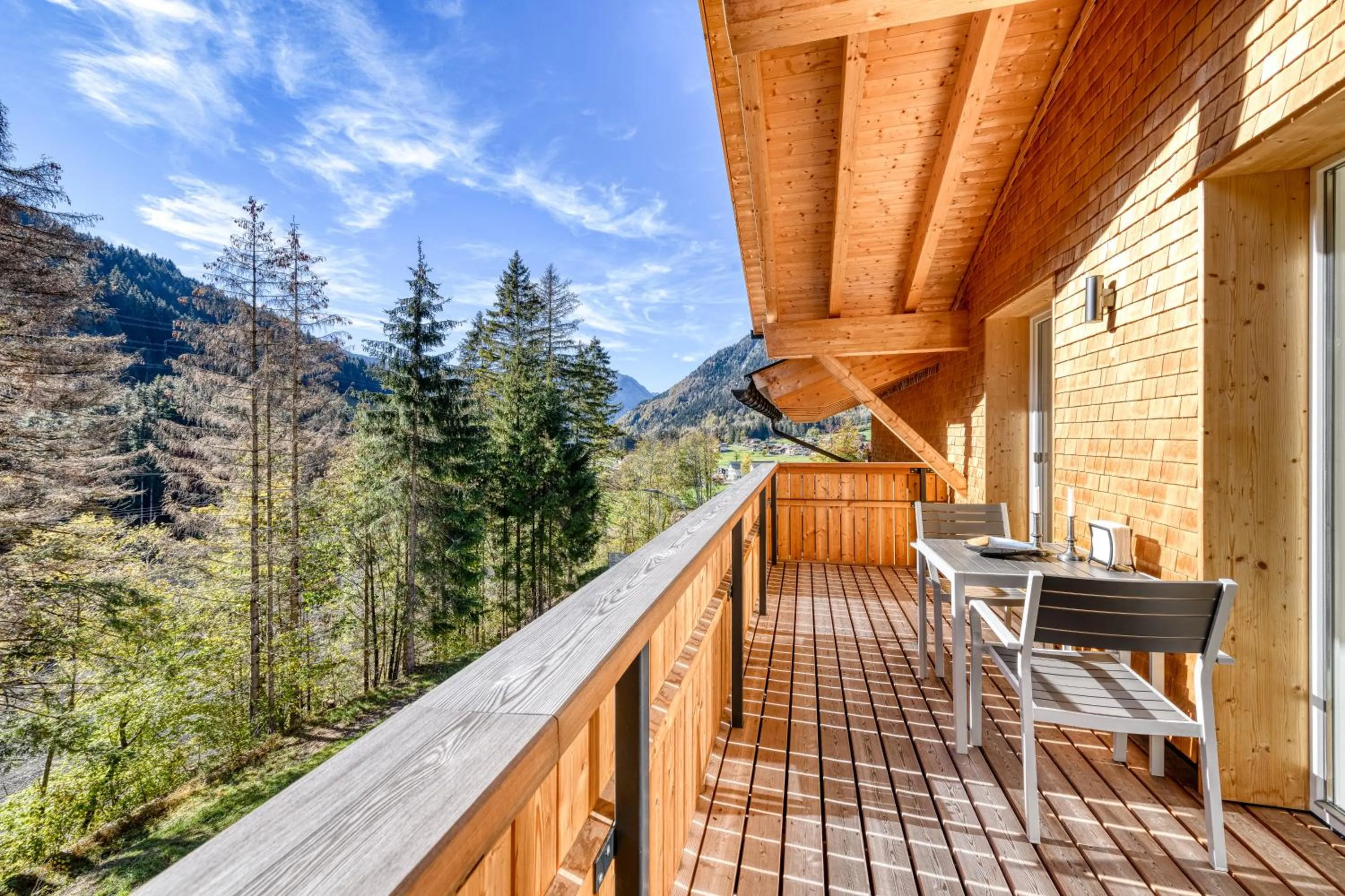 Balcony/Terrace in Arlberg Chalets