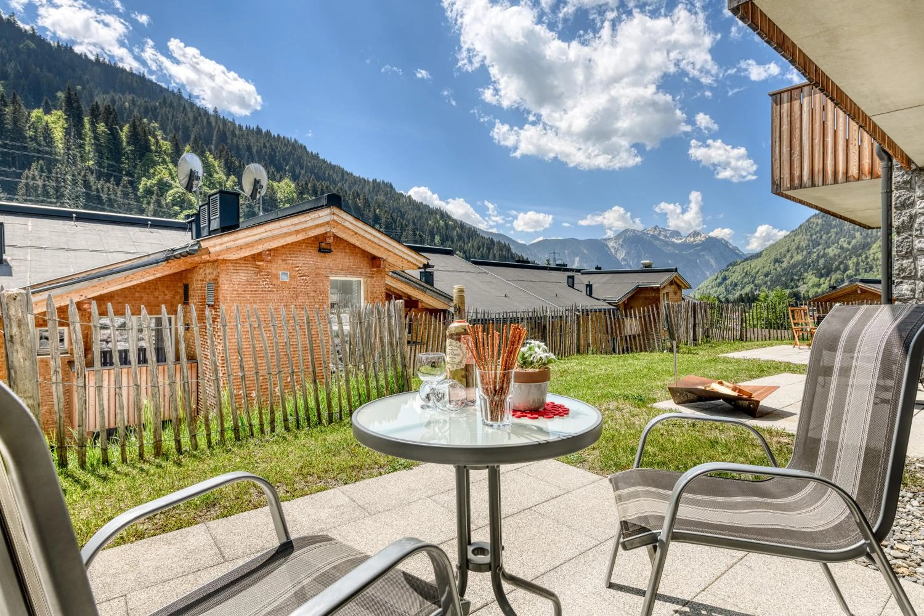 Balcony/Terrace in Arlberg Chalets