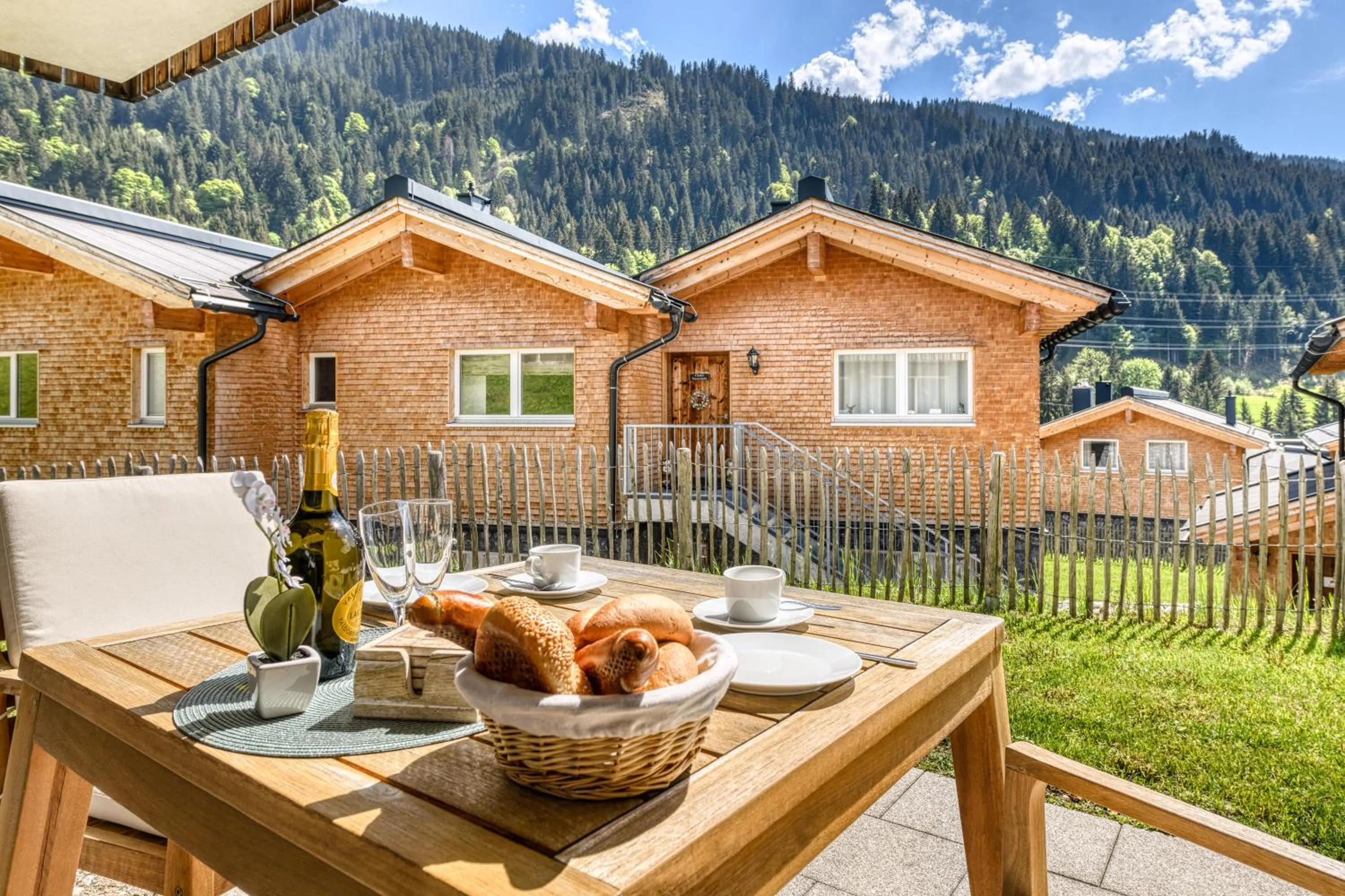 Balcony/Terrace in Arlberg Chalets