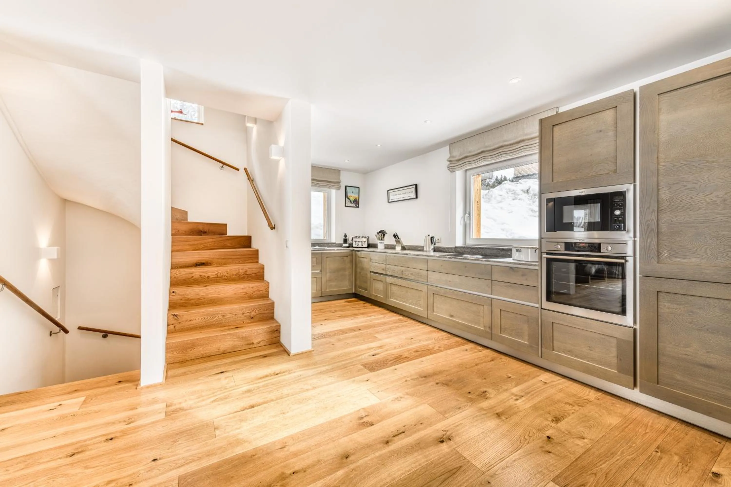 Kitchen or kitchenette in Arlberg Chalets