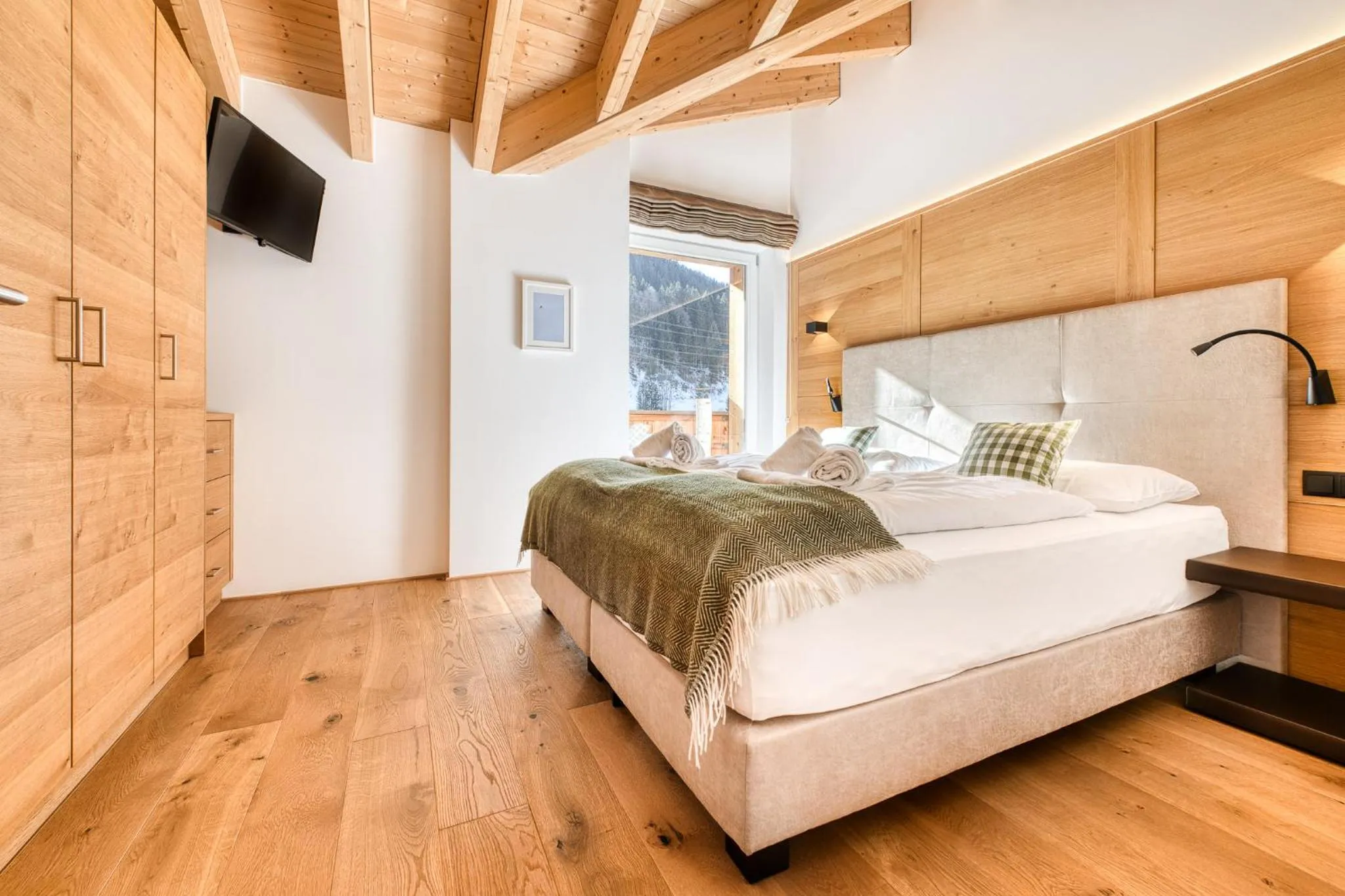 Bed in Arlberg Chalets