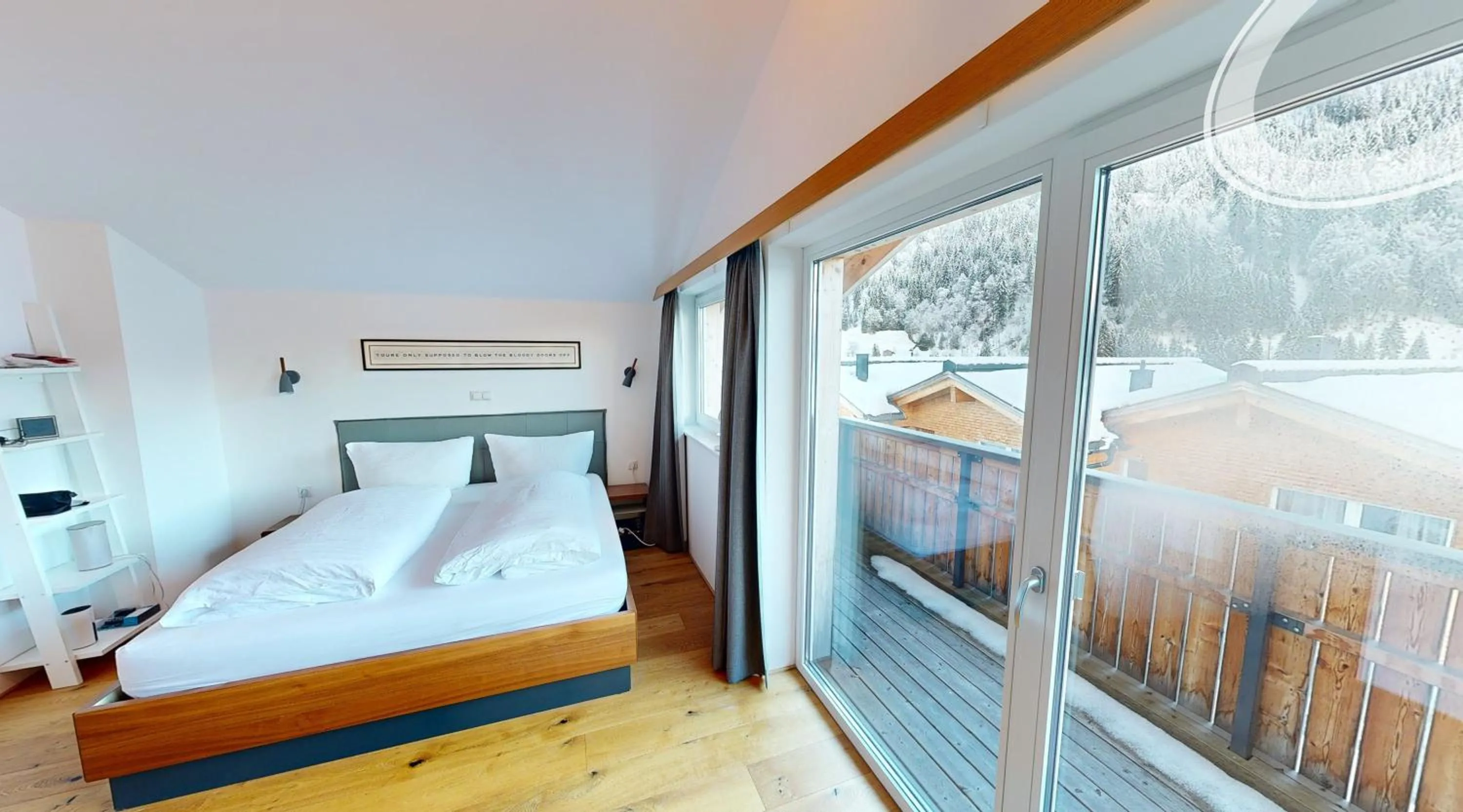 Bed in Arlberg Chalets