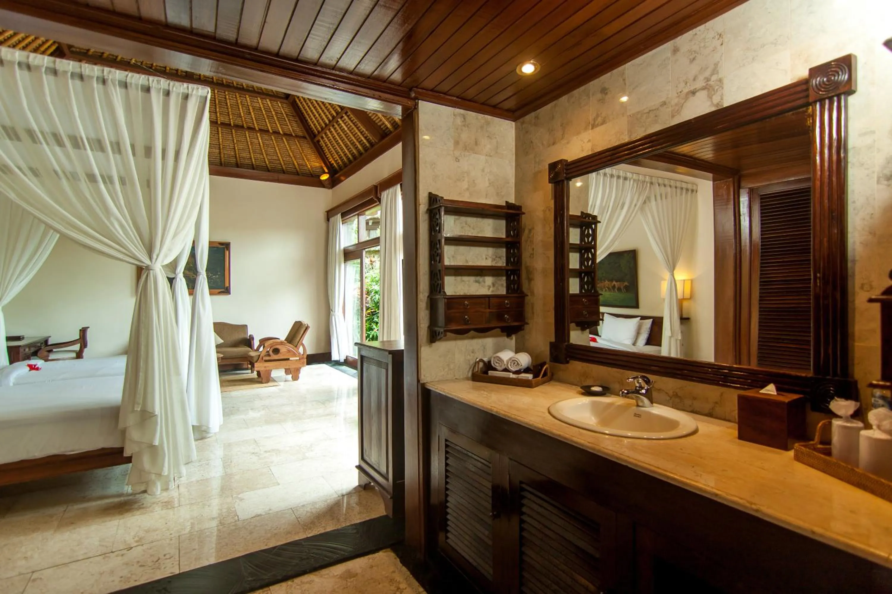 Bathroom, Bed in The Payogan Villa Resort and Spa
