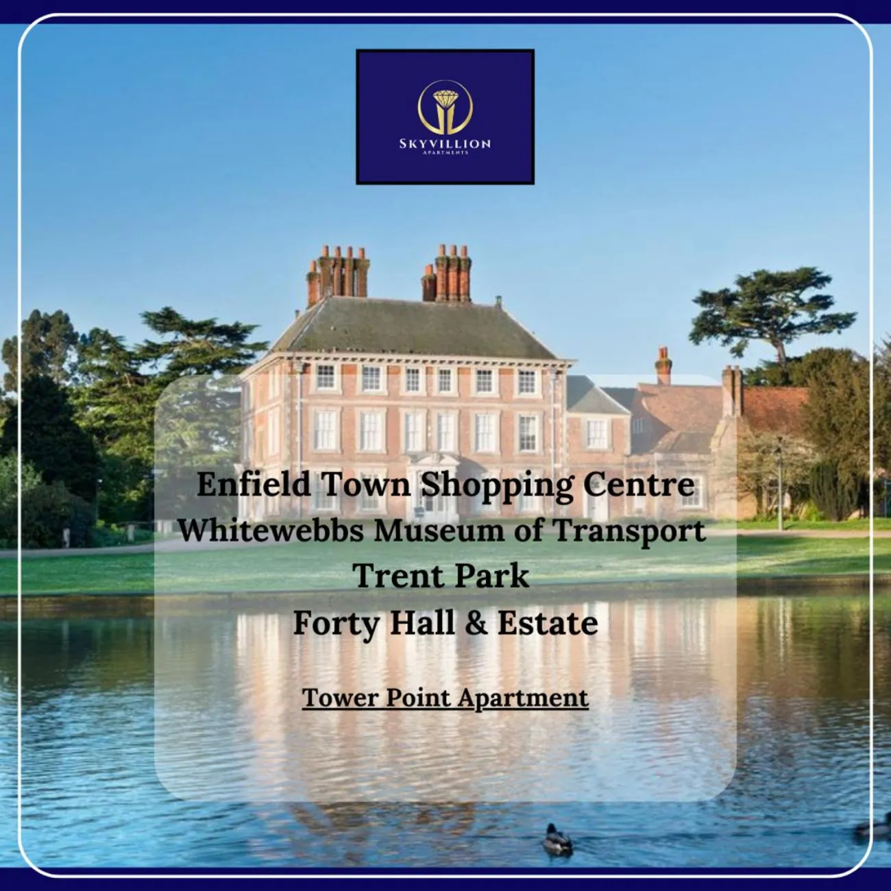 Skyvillion - COZY APARTMENTS in Enfield Town With Free Parking & Wifi