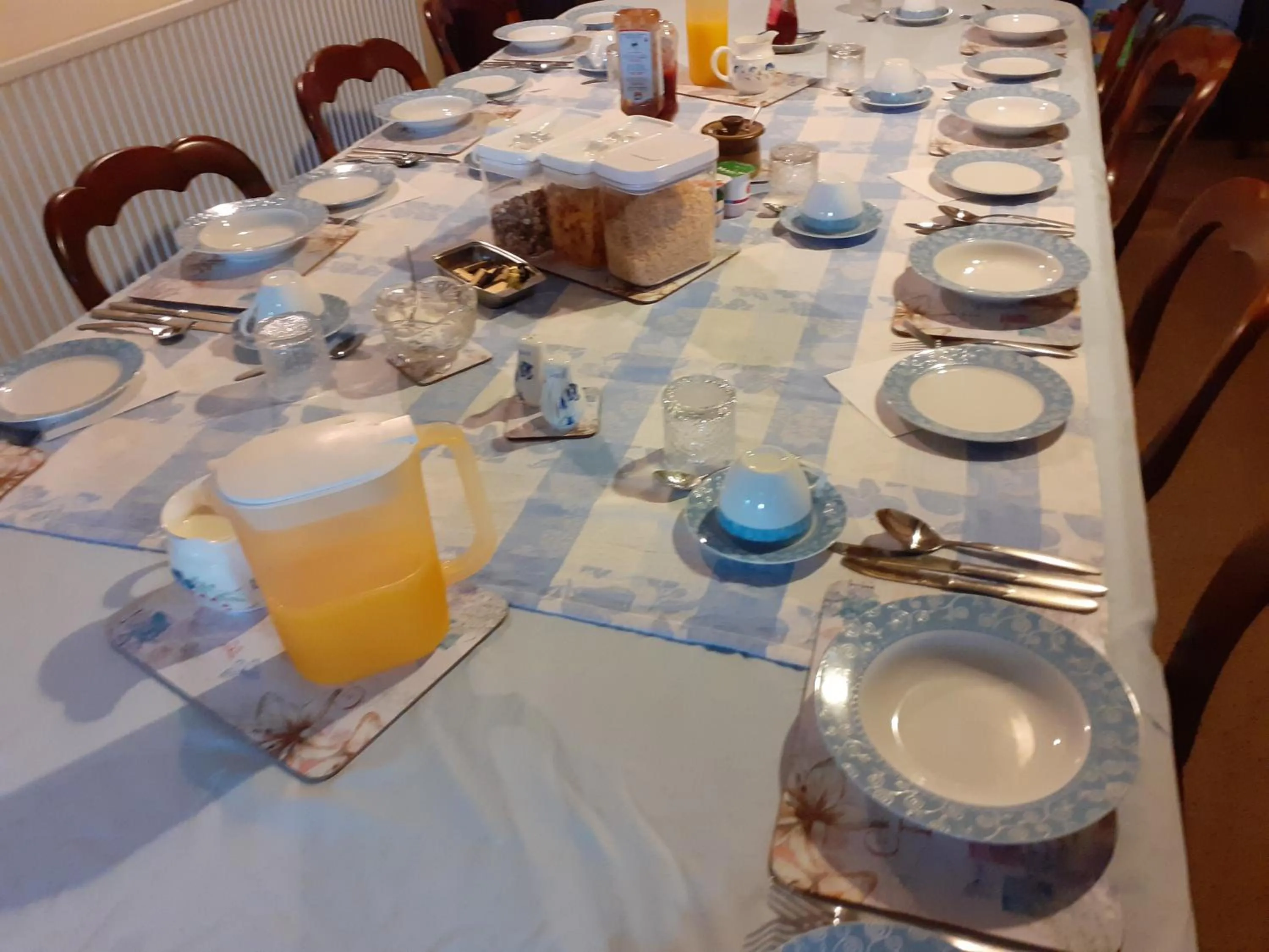 Dining area in Bluebell Farm