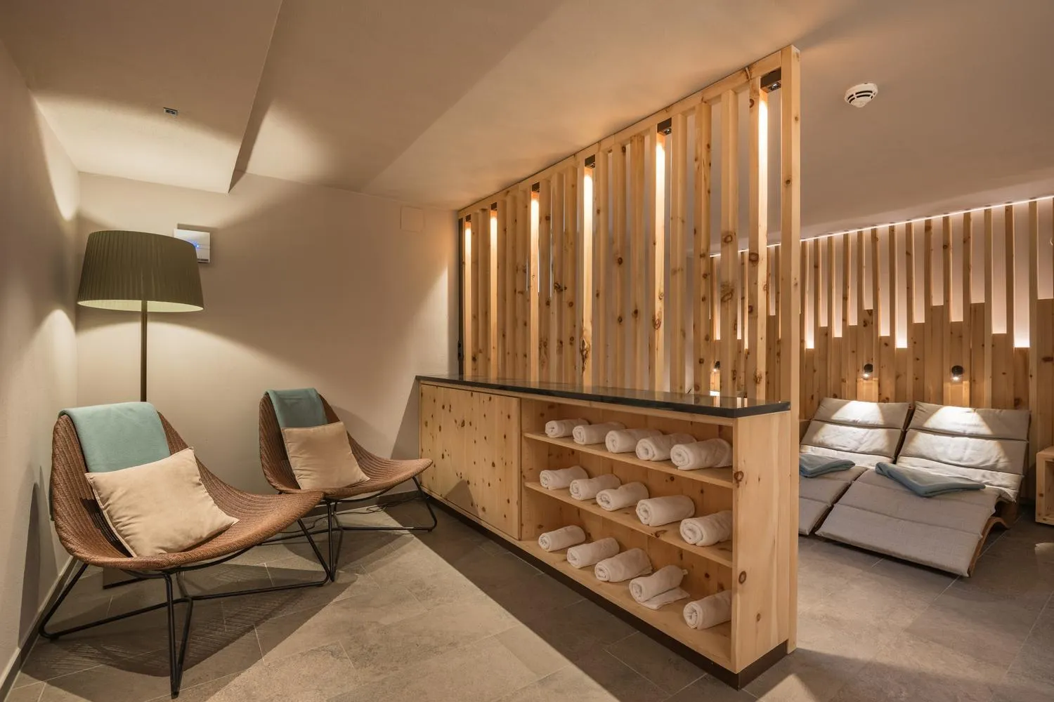 Sauna, Bed in Hotel Sonne