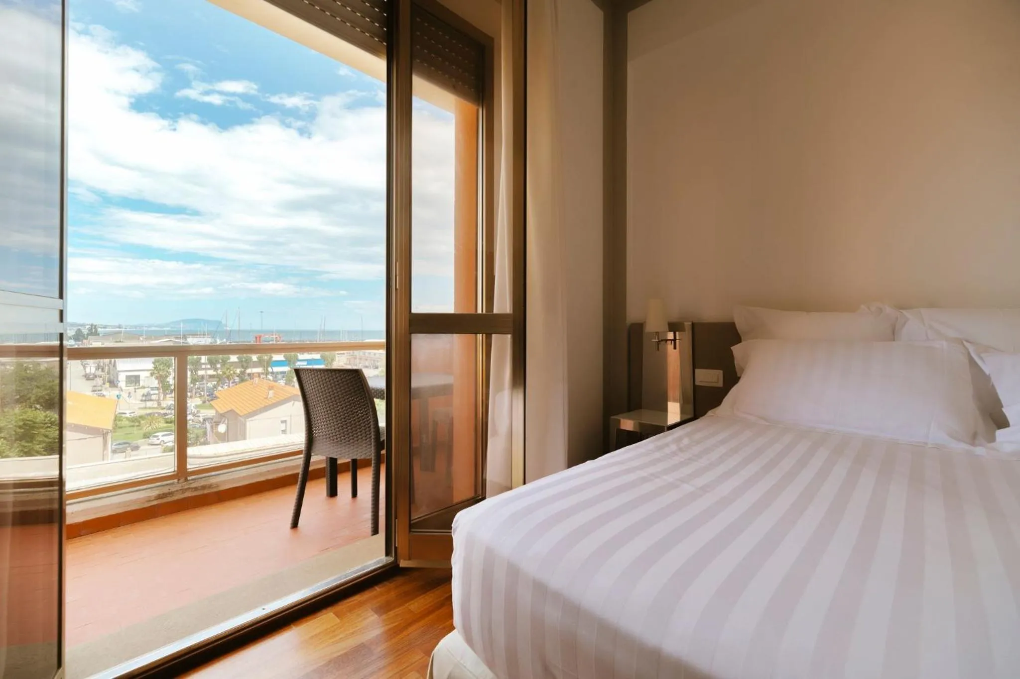 Bedroom, Bed in Hotel Miramare