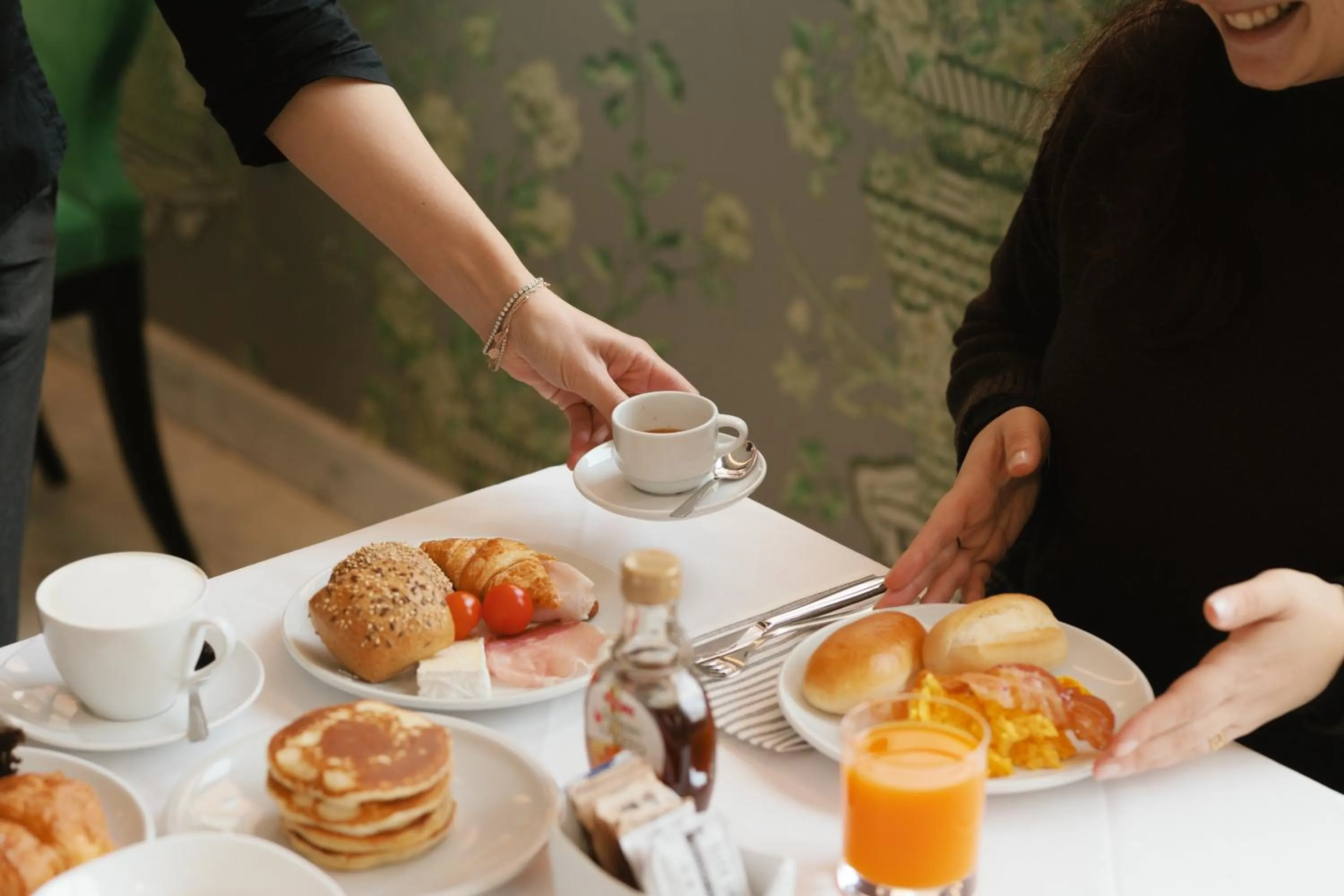 Breakfast in Hotel Miramare